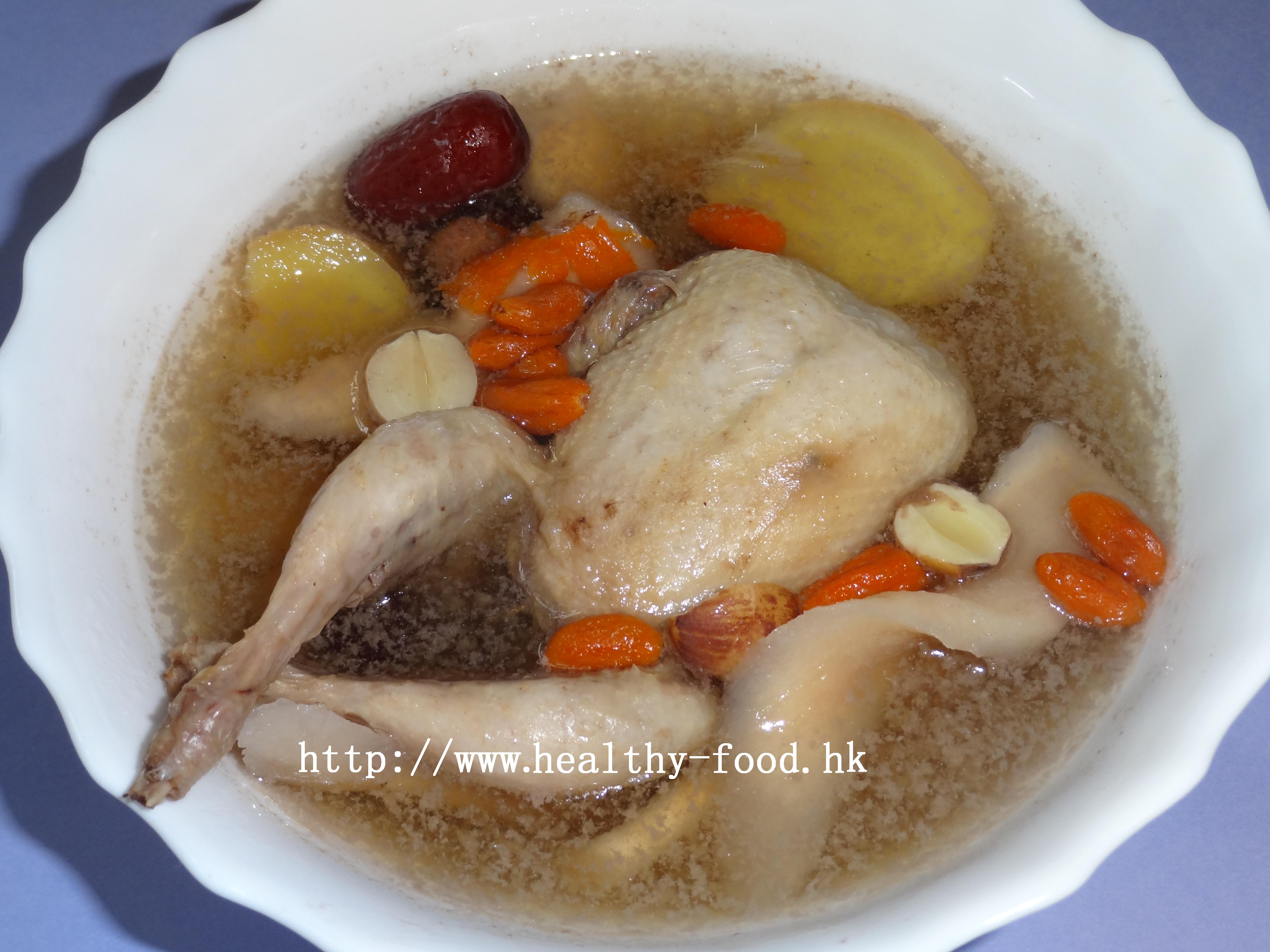 Huai Yam, Goji & Quail Soup