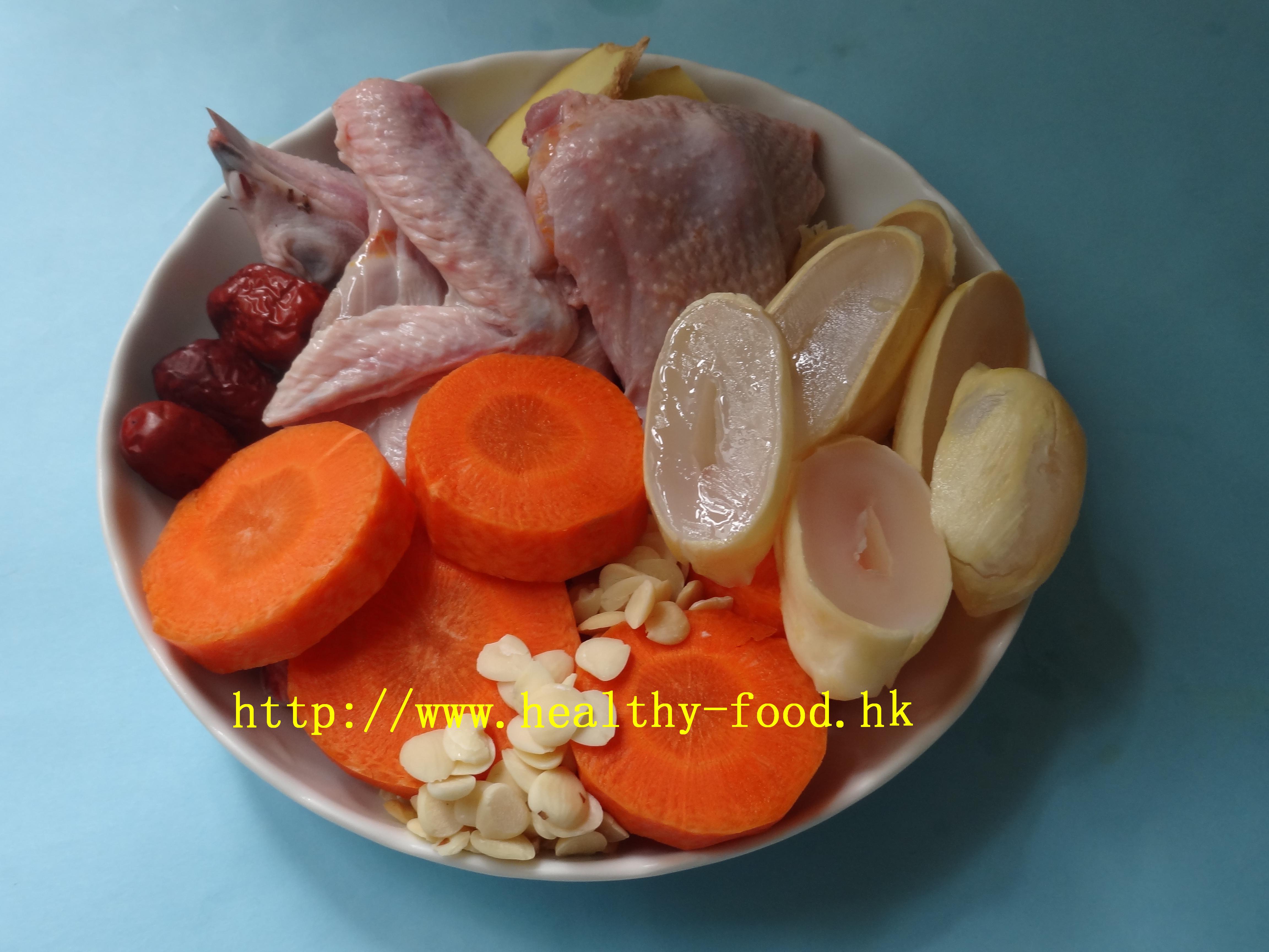 Fresh Palm Fruit, Almond and Partridge Soup