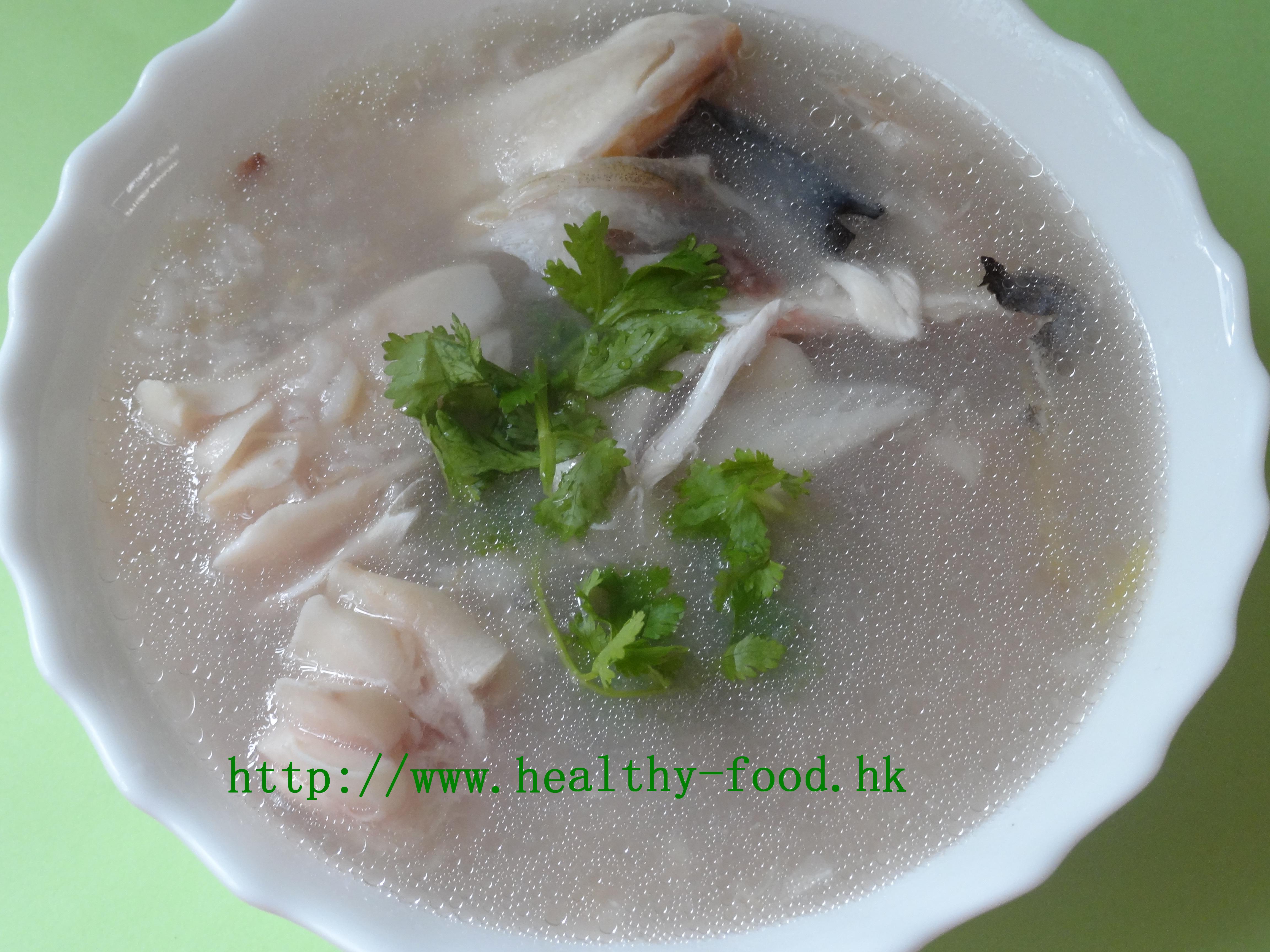 Fish Head Congee with Dried Scallop (Yu Yun Zhou)