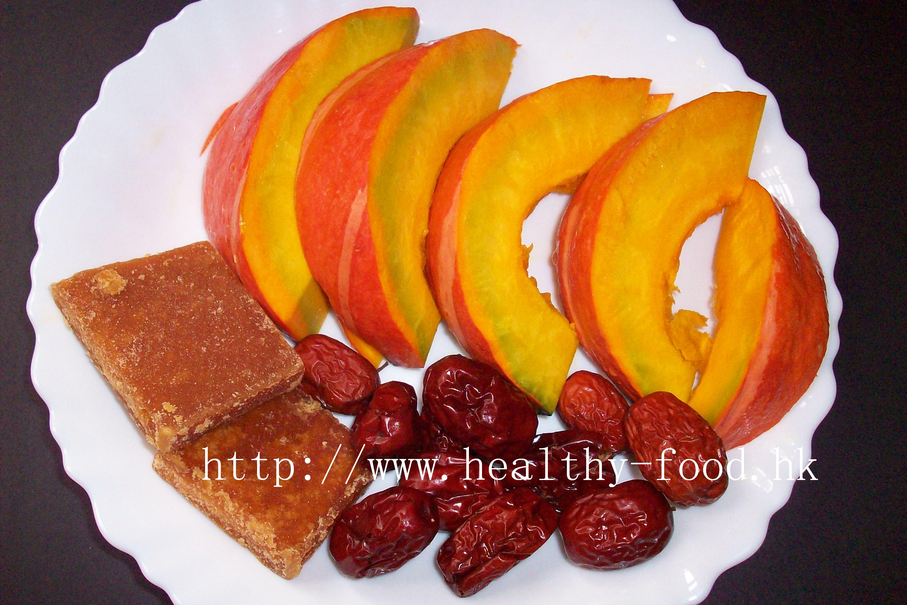 Pumpkin Red Date Sweet Soup