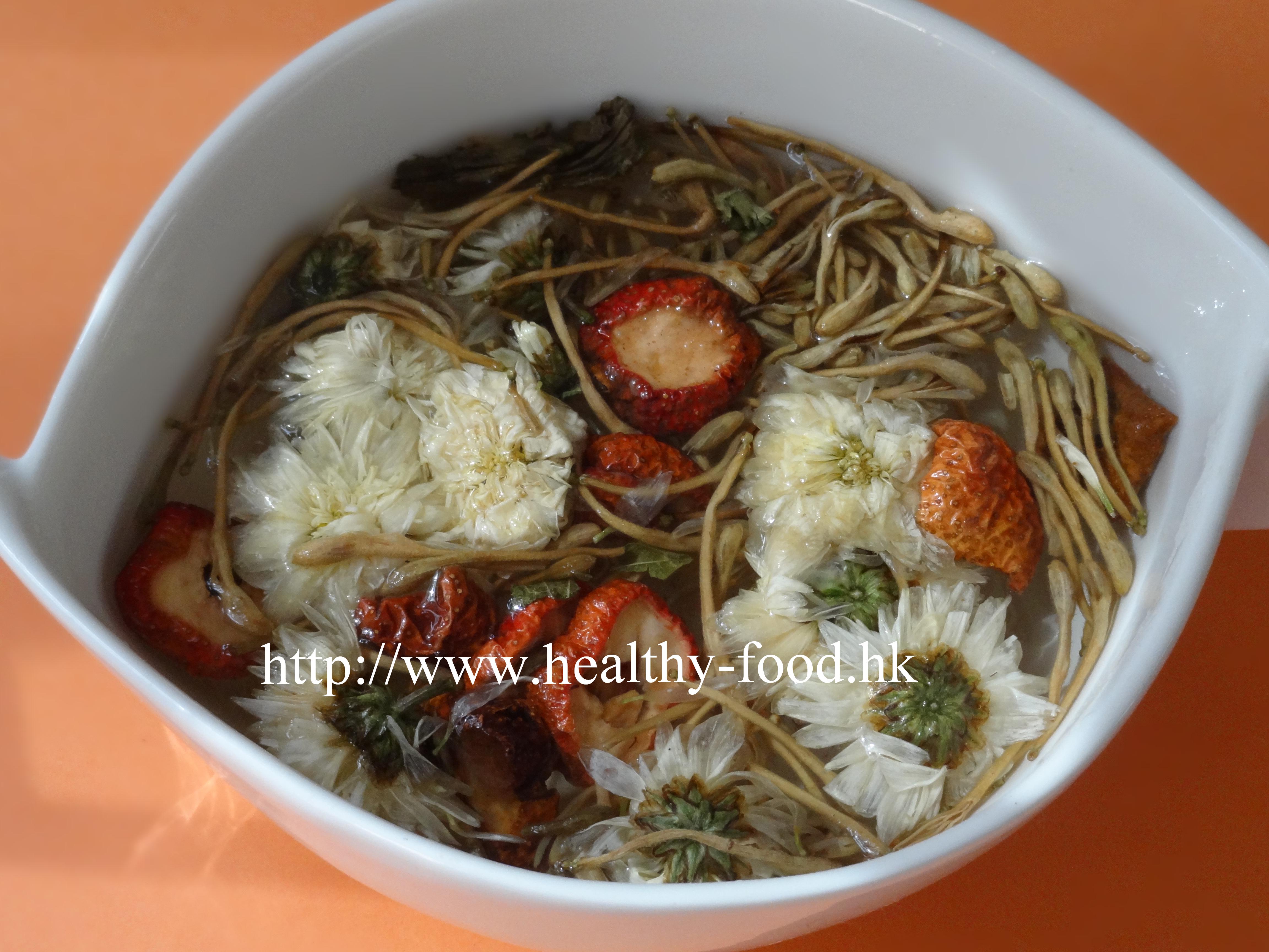 Honeysuckle Chrysanthemum Hawthorn Tea