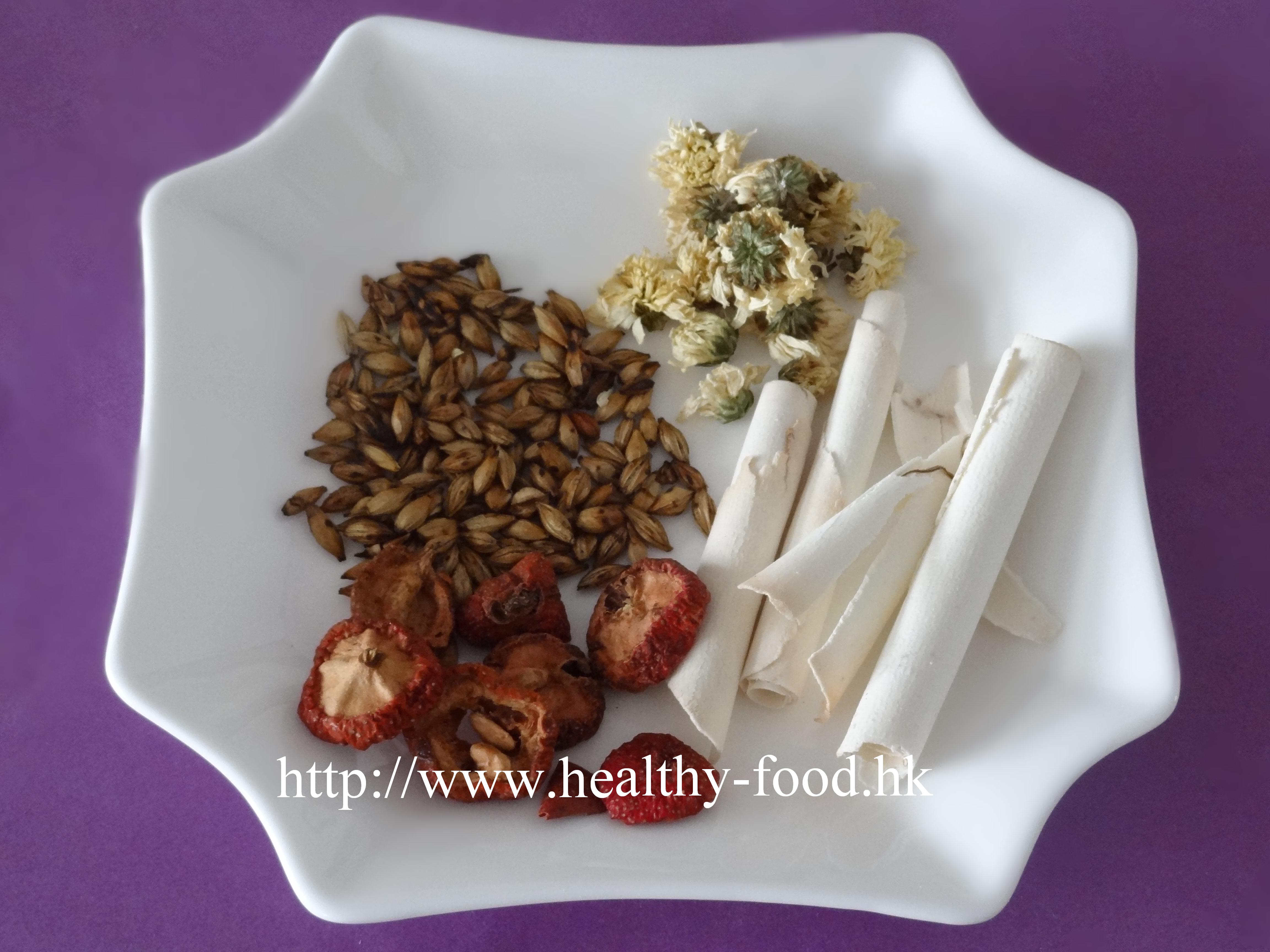 Hawthorn, Chrysanthemum, Poria & Roasted Barley Tea