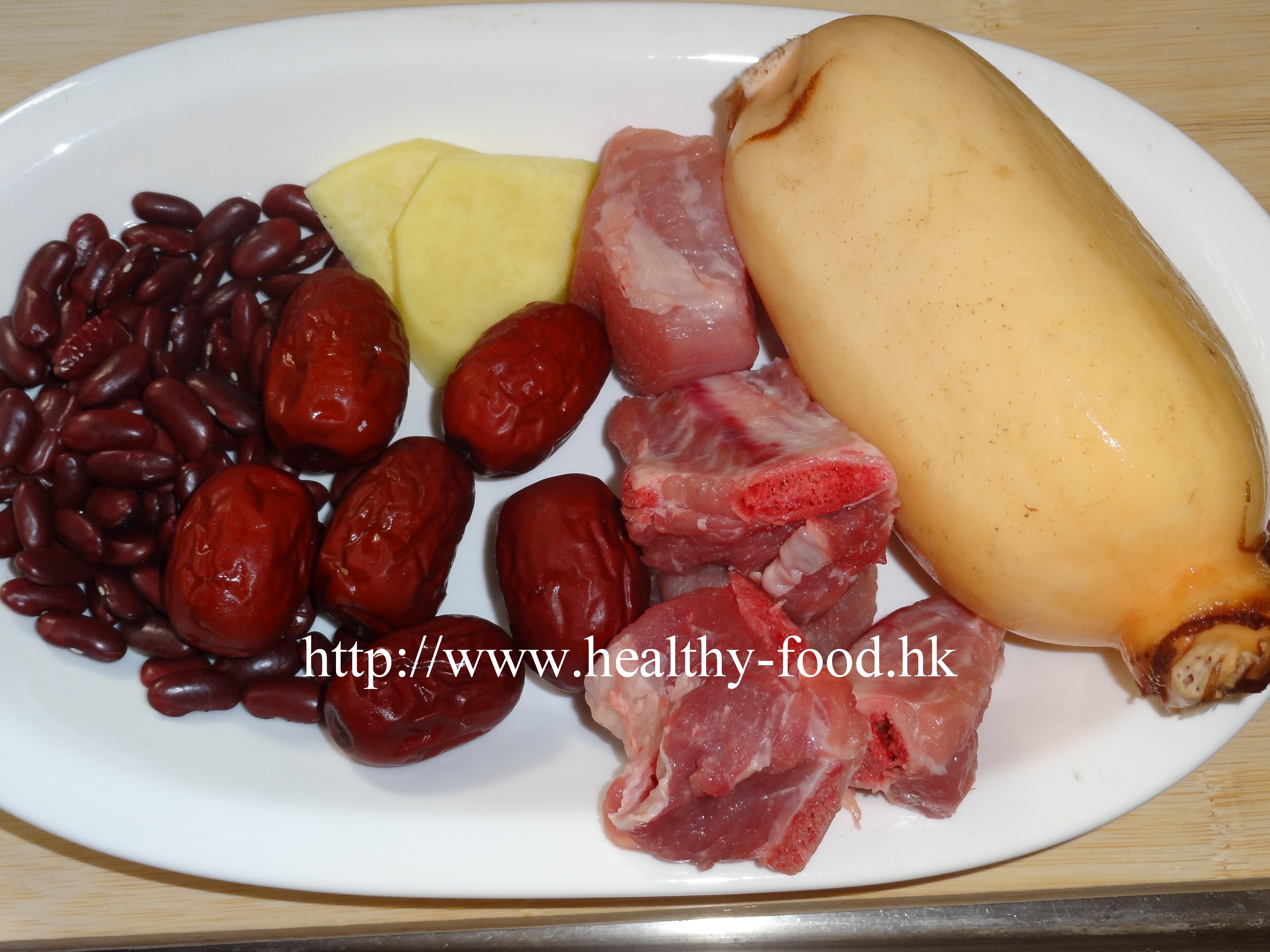 Lotus Root, Red Kidney Bean, and Pork Rib Soup