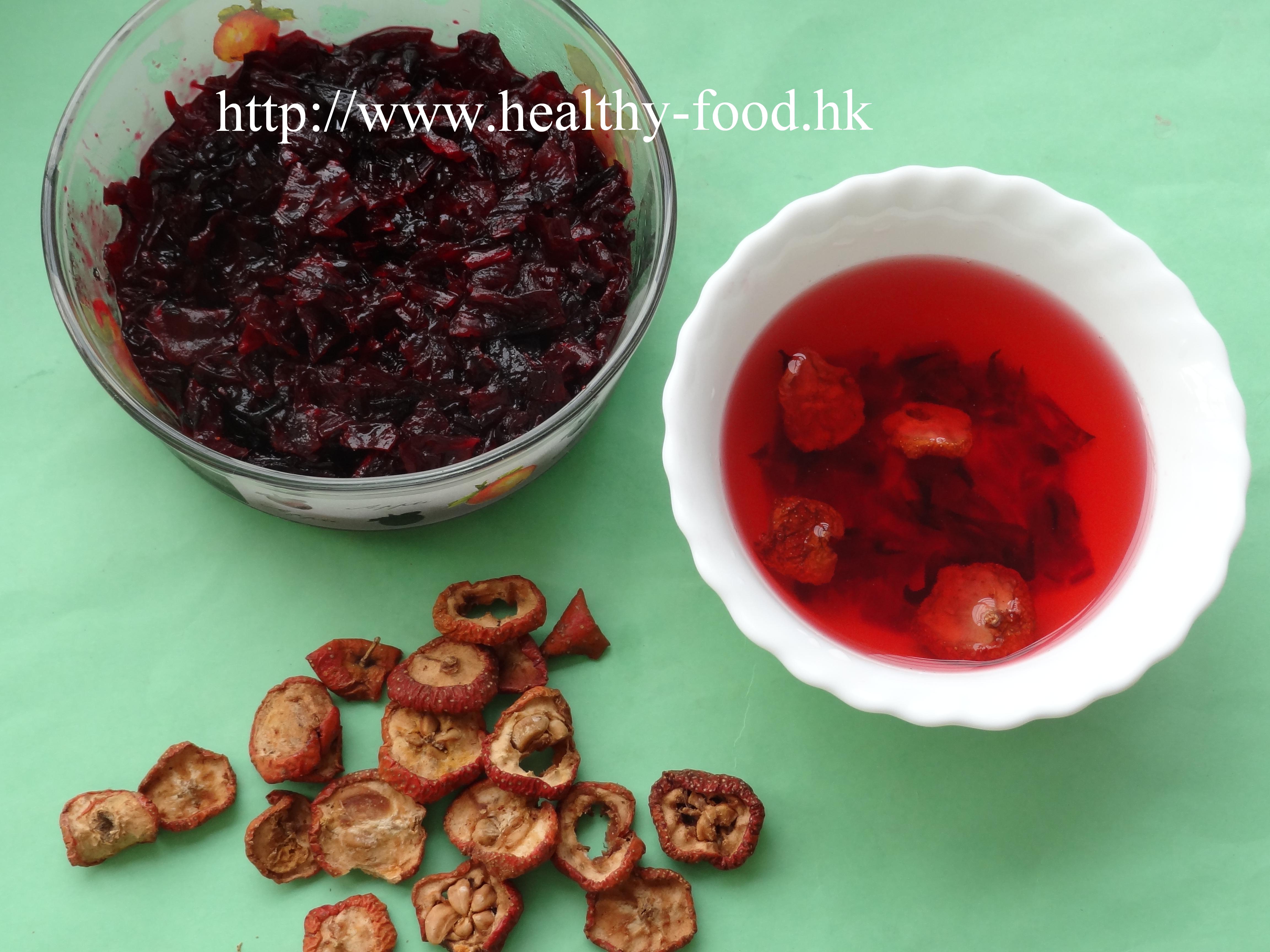 Roselle and Hawthorn Tea
