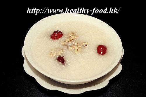 Walnut Congee (He Tao Ren Zhou)