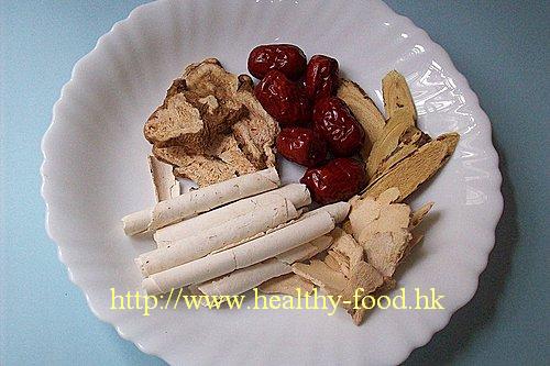 Dried Ginger, Licorice and Poria Soup