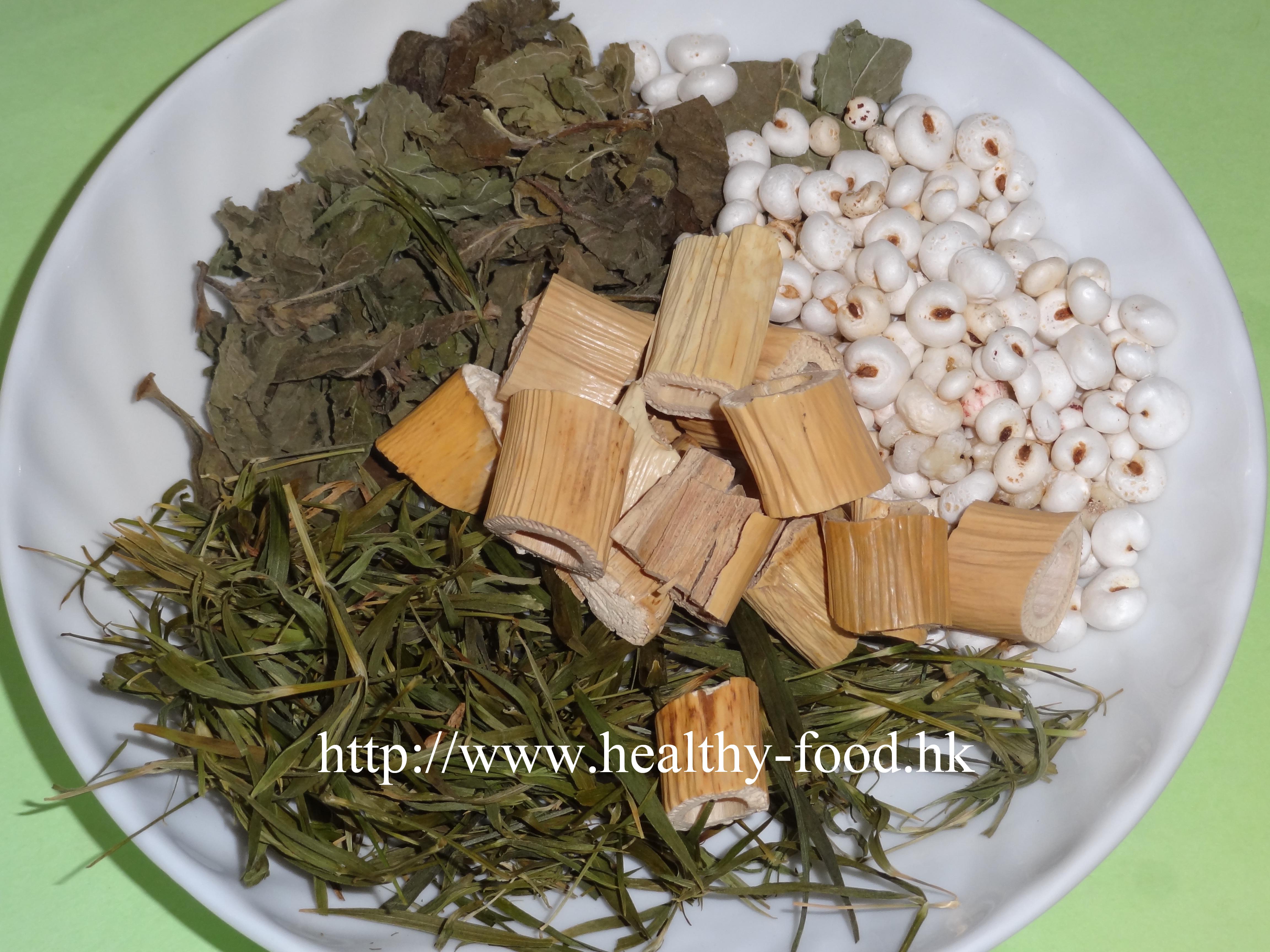 Reed Root, Mint, Bamboo Leaf and Barley Tea