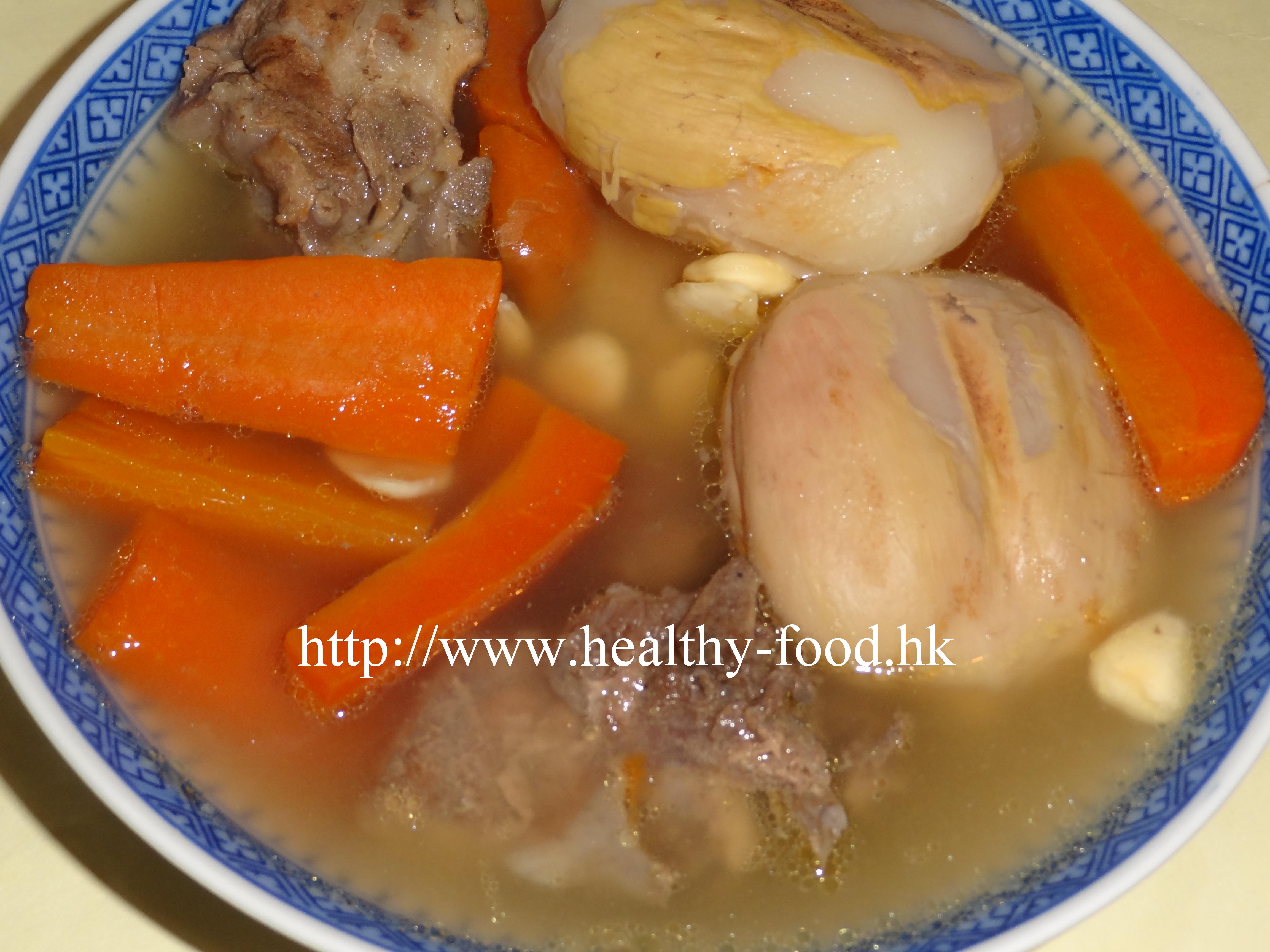 Palm Fruit, Carrot & Pork Bone Soup