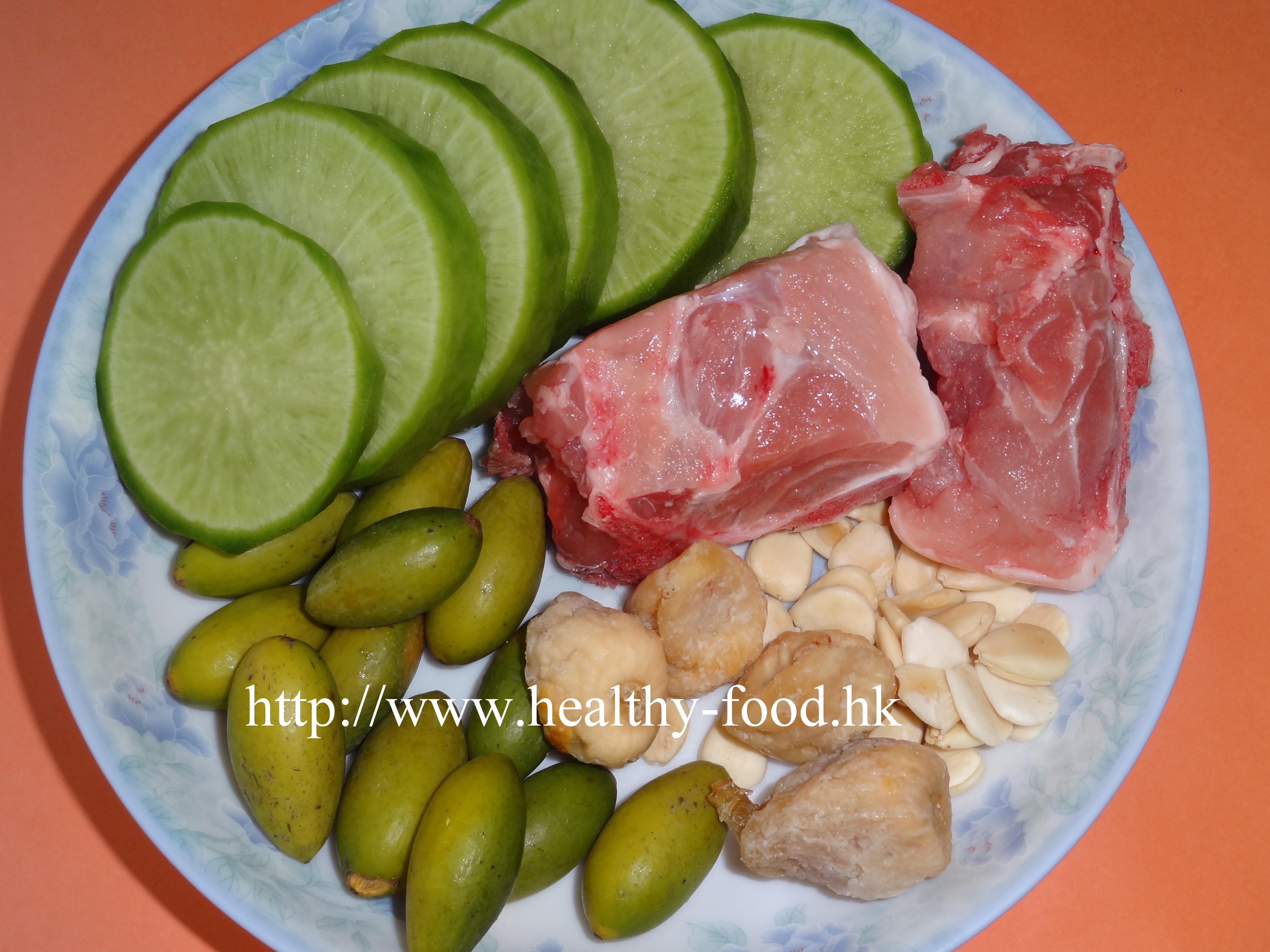 Chinese Olive, Green Radish, Fig & Pork Rib Soup