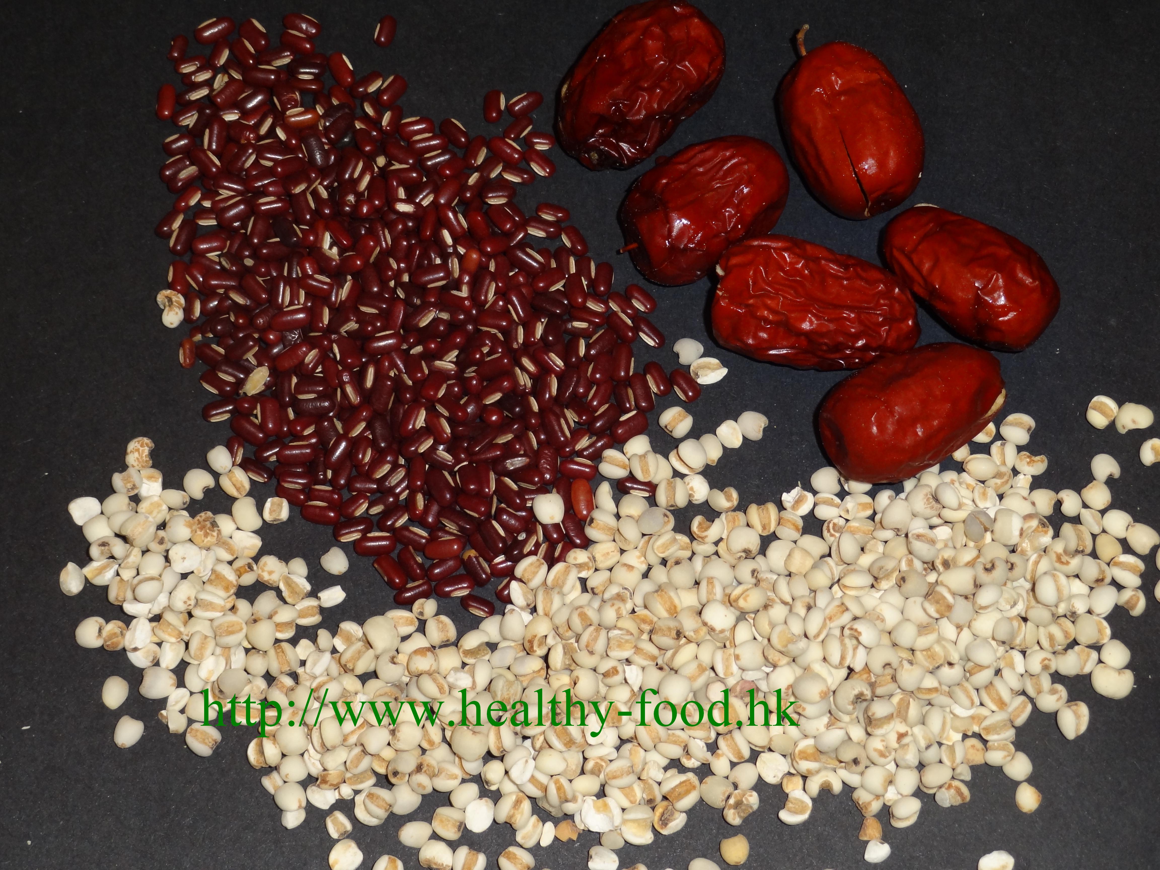 Azuki Bean, Barley & Red Date Porridge