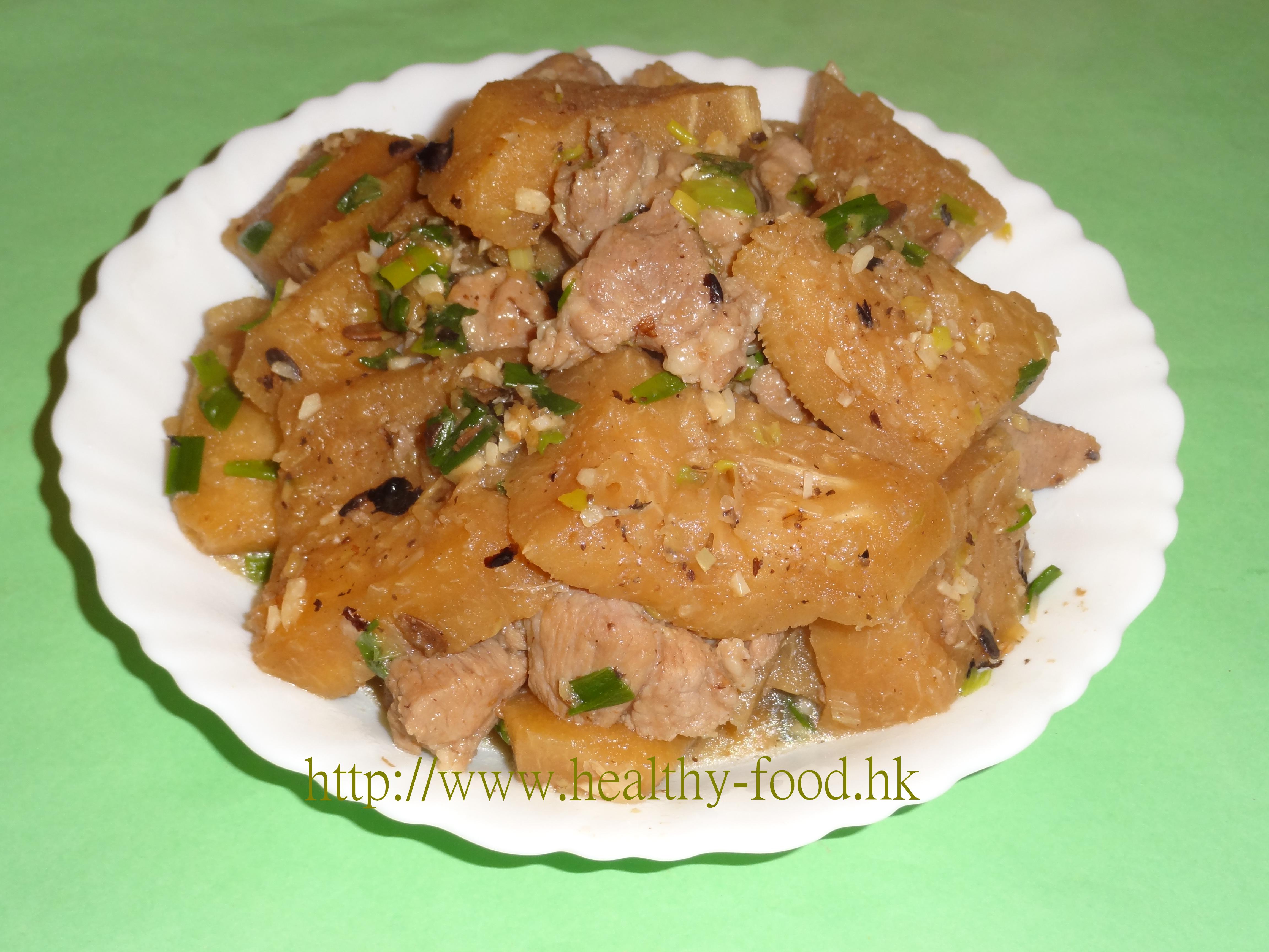 Pomelo Peel Braised Pork Ribs