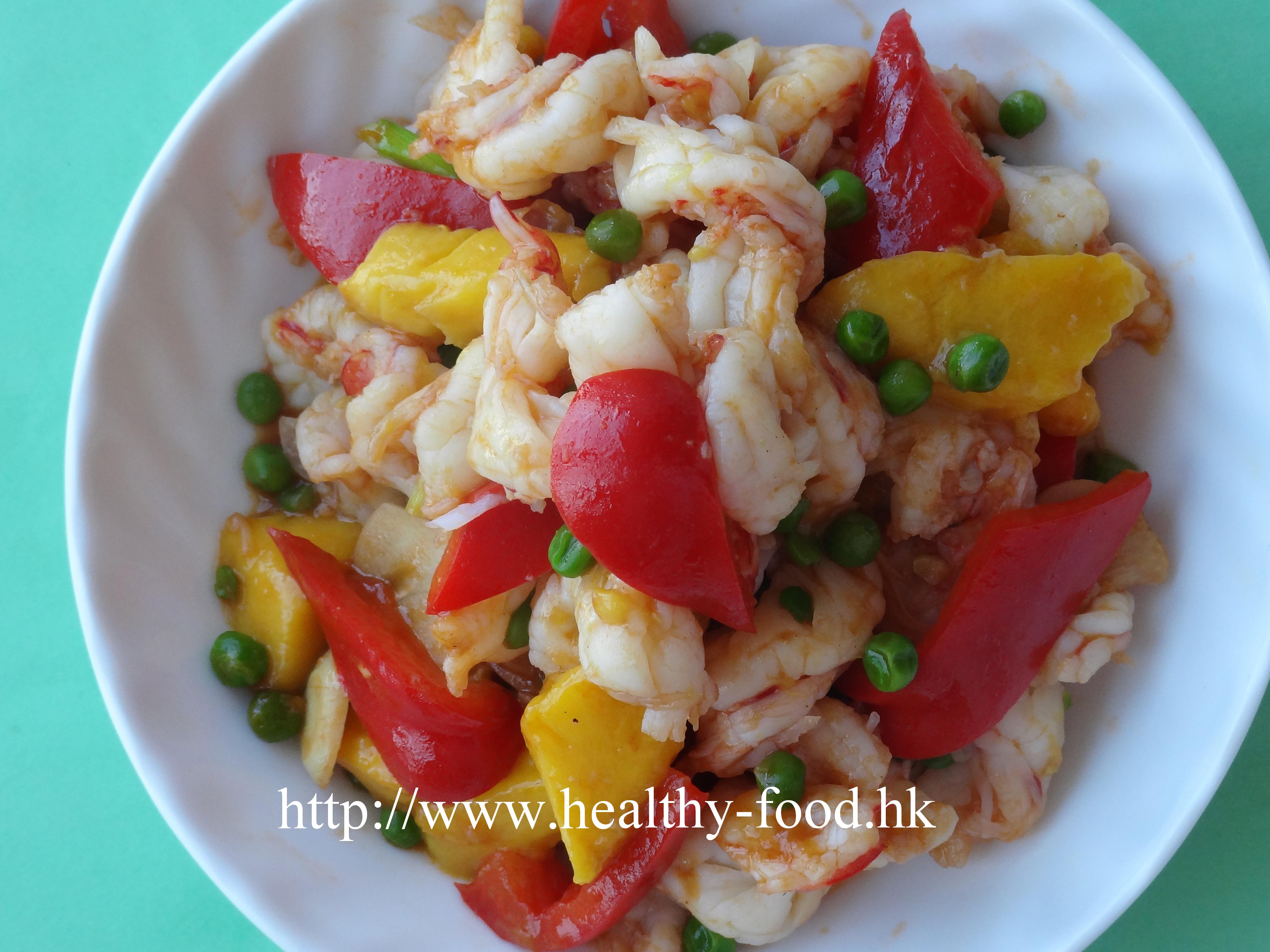 Mango and Prawn Stir-Fry