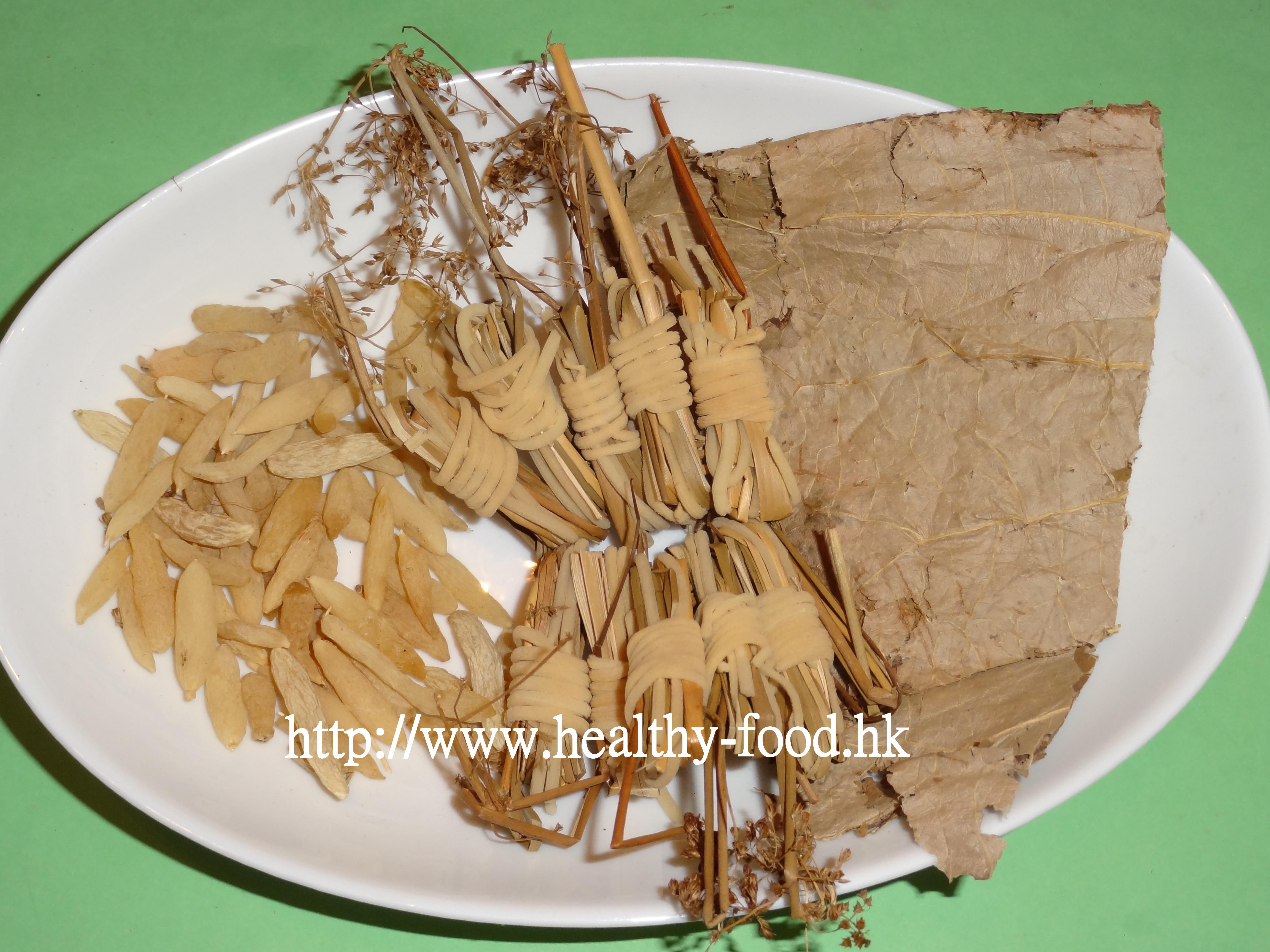 Lotus Leaf, Ophiopogon and Rush Pith Congee