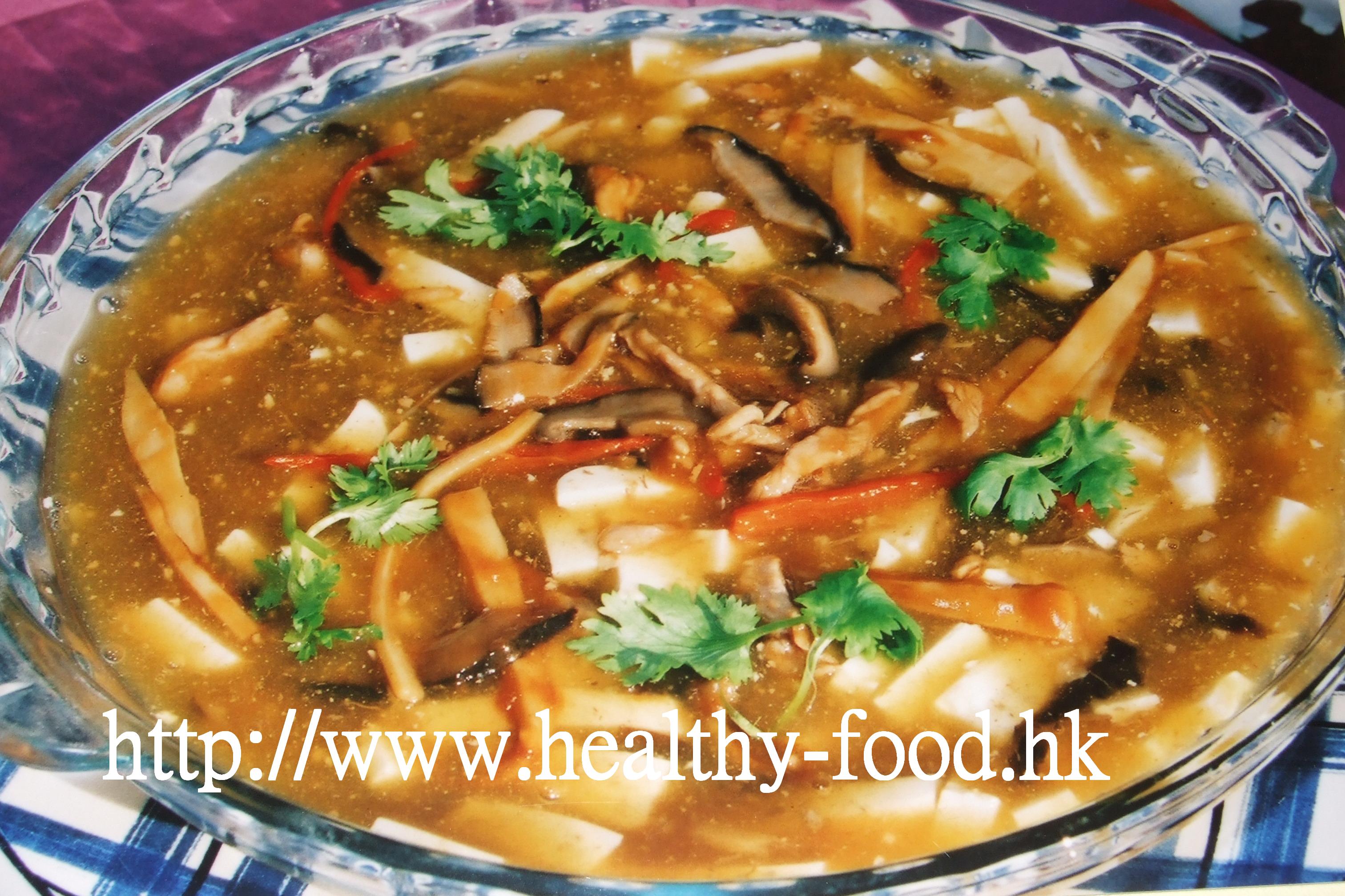 Three-Shred Tofu Soup