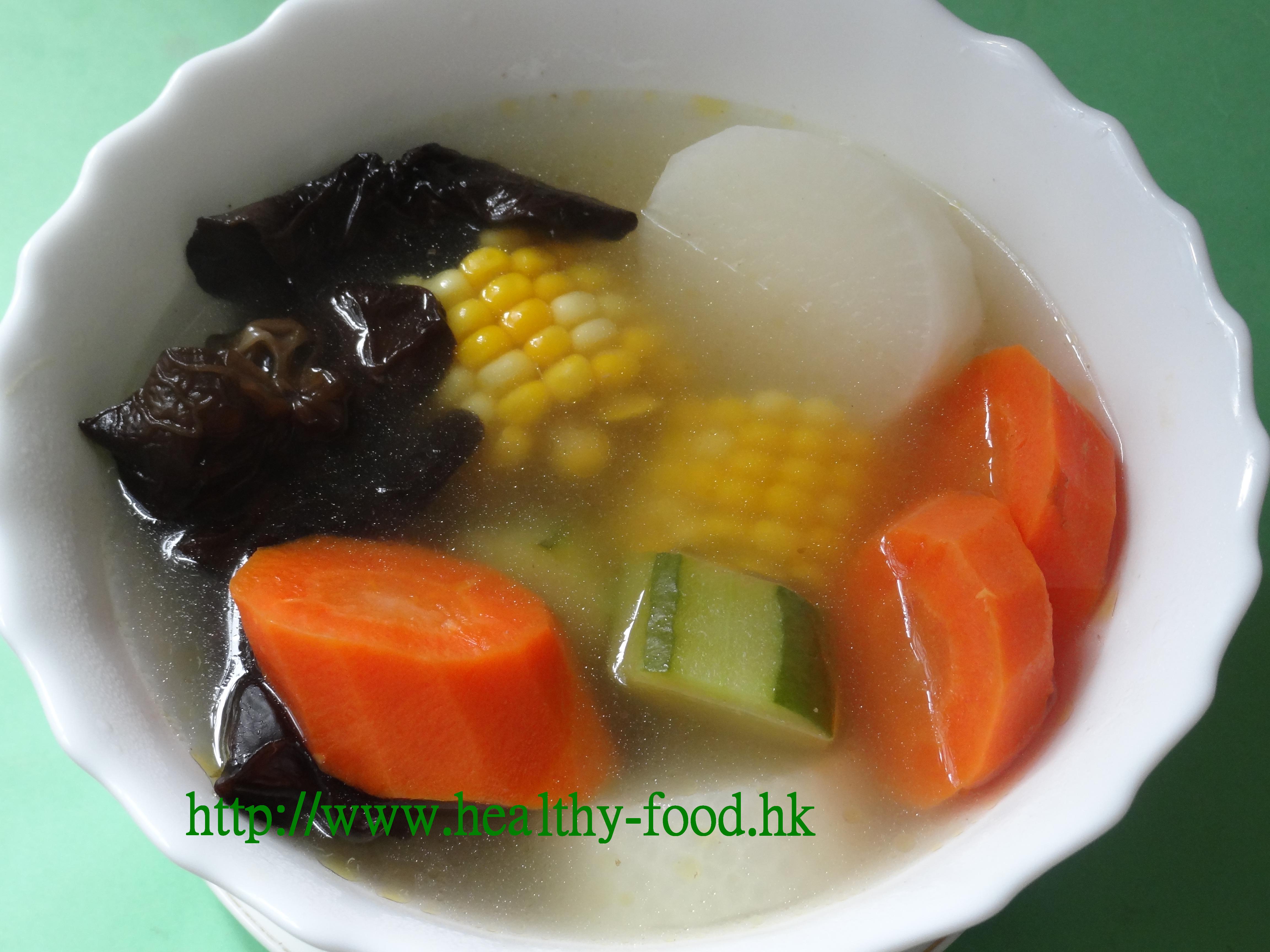 Five-Color Vegetable Soup