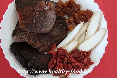 Chinese Yam, Wolfberry, Processed Fo-Ti and Longan Soup