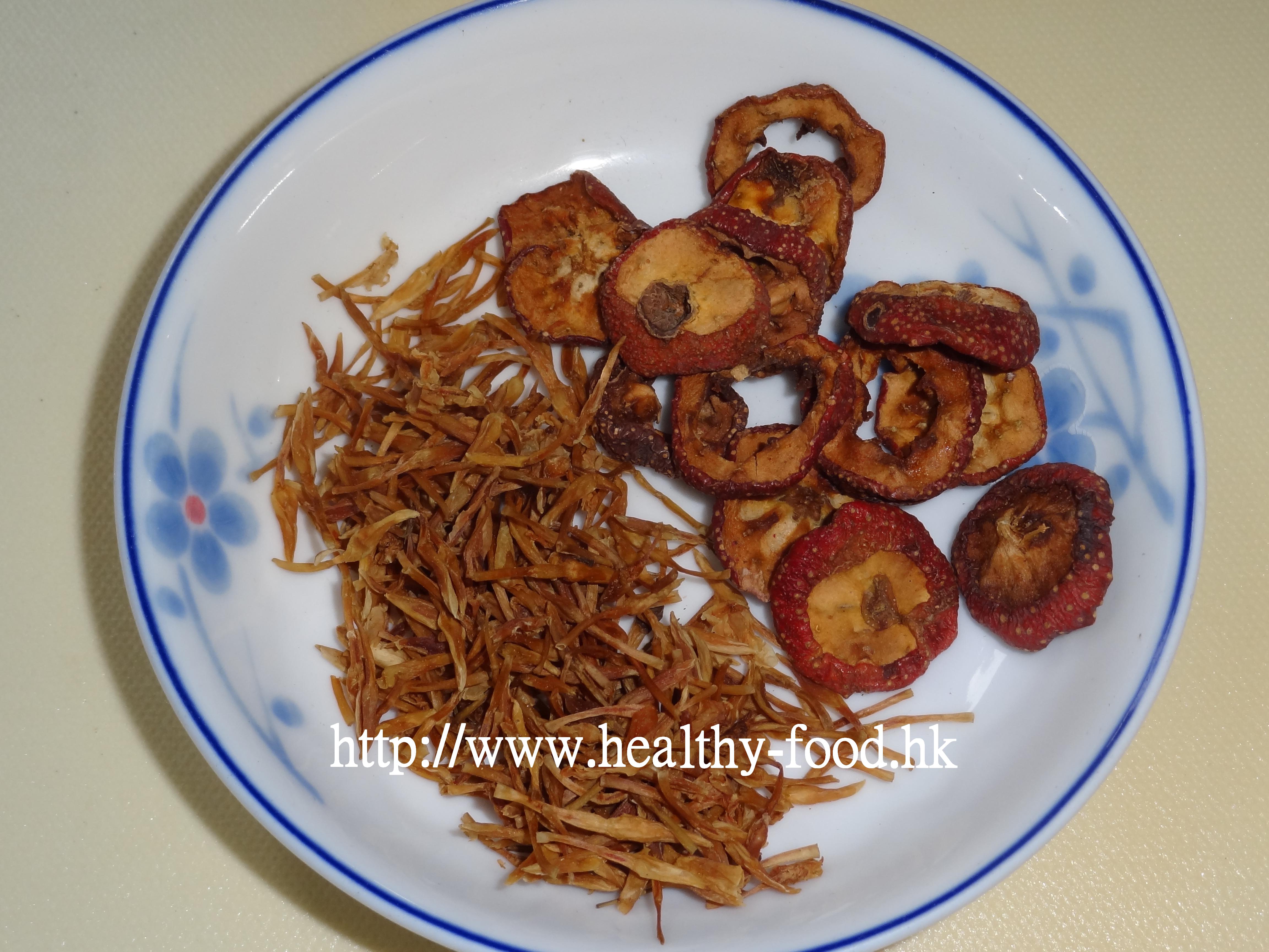 Arabian Jasmine and Hawthorn Tea (Su Xin Hua Shan Zha Cha)