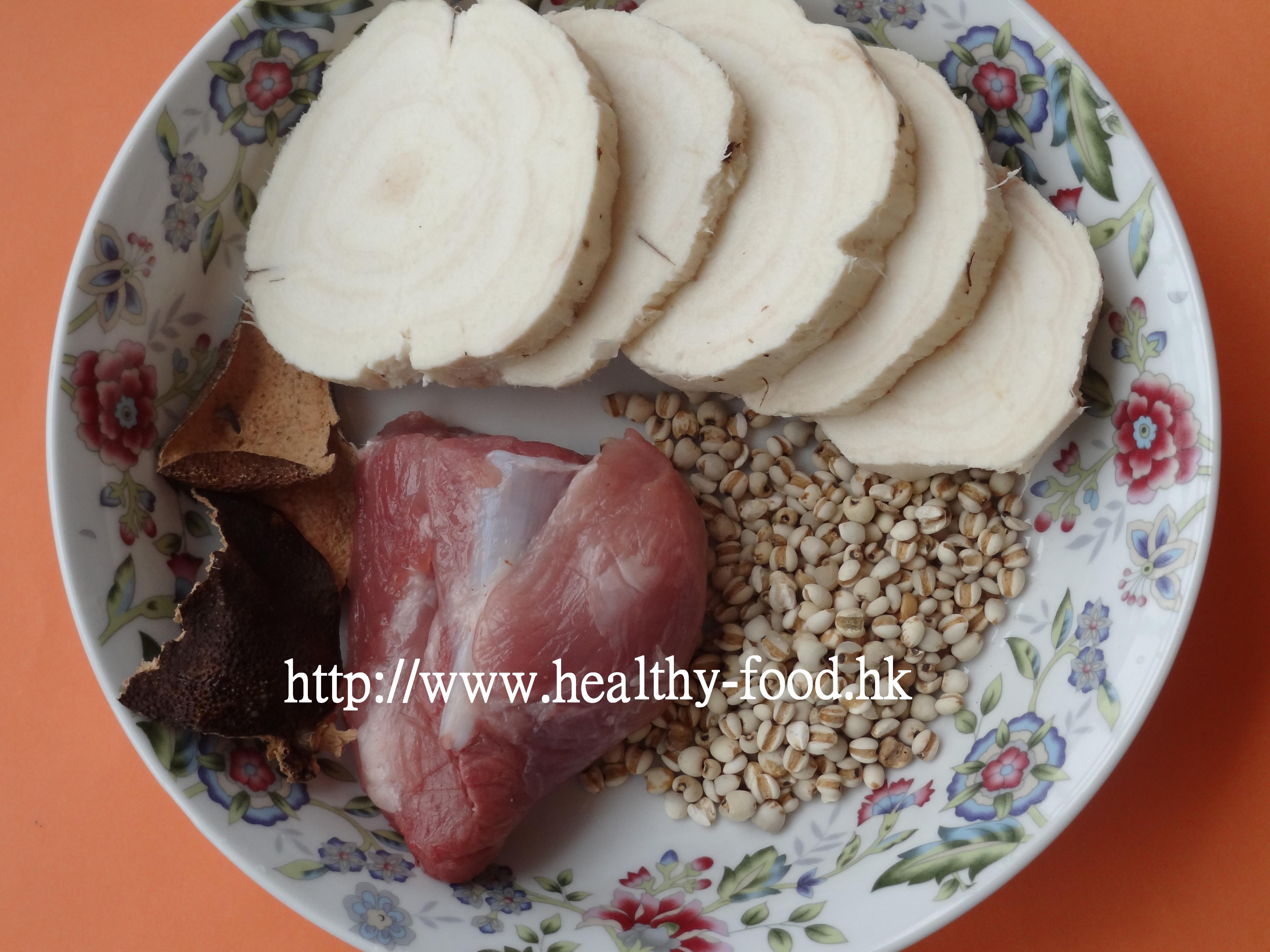 Kudzu Root and Job's Tears Pork Soup (Fen Ge Yi Mi Shou Rou Tang)