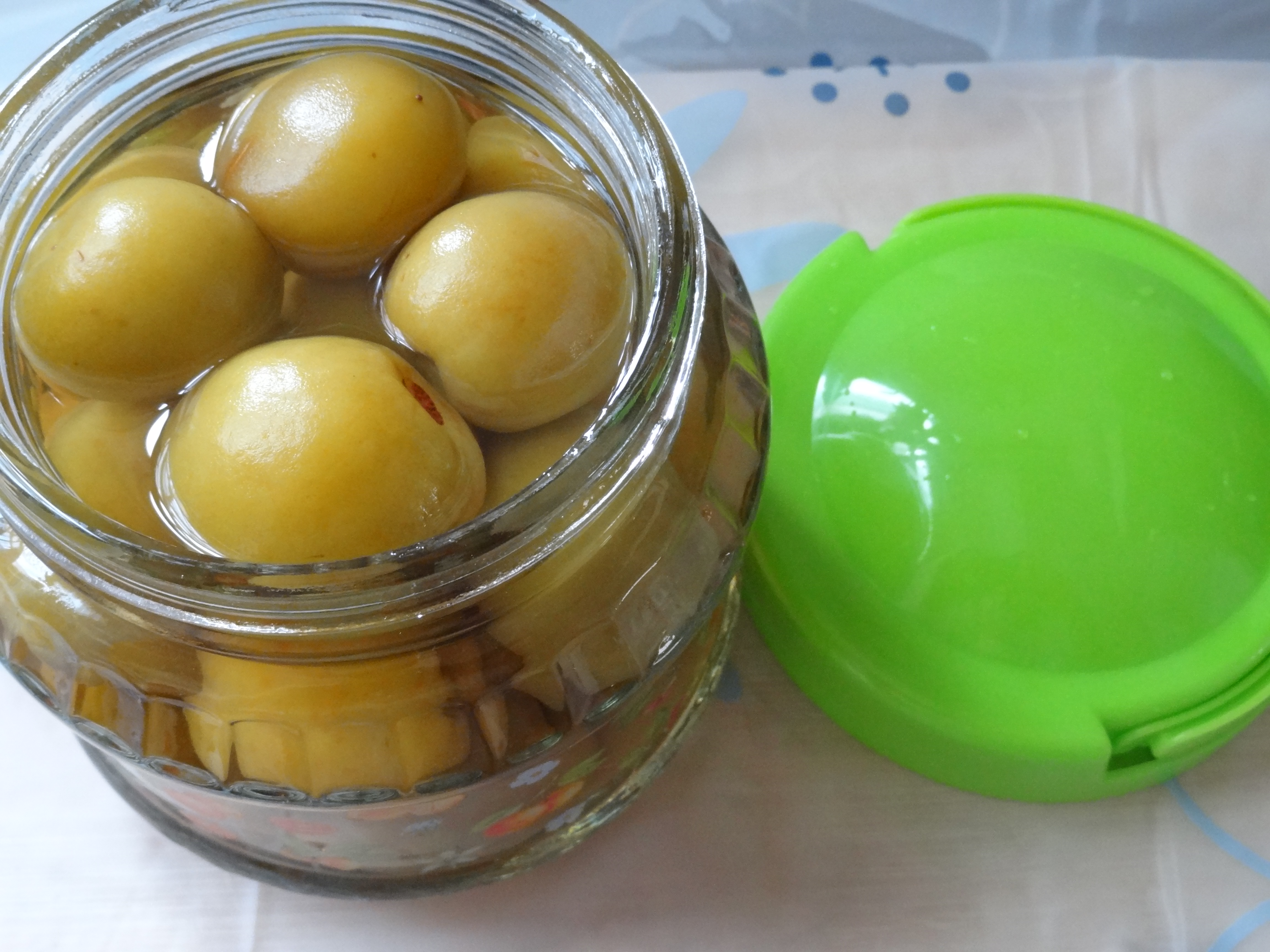 Salt-and-Sugar Pickled Crispy Green Plums