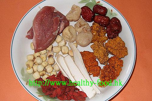 Chinese Yam, Lotus Seed and Yellow Ear Fungus Soup