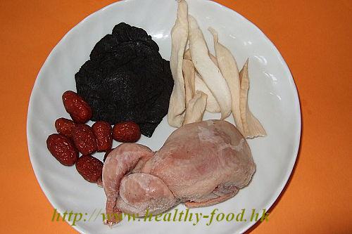 Chinese Yam and Prepared Rehmannia Quail Soup