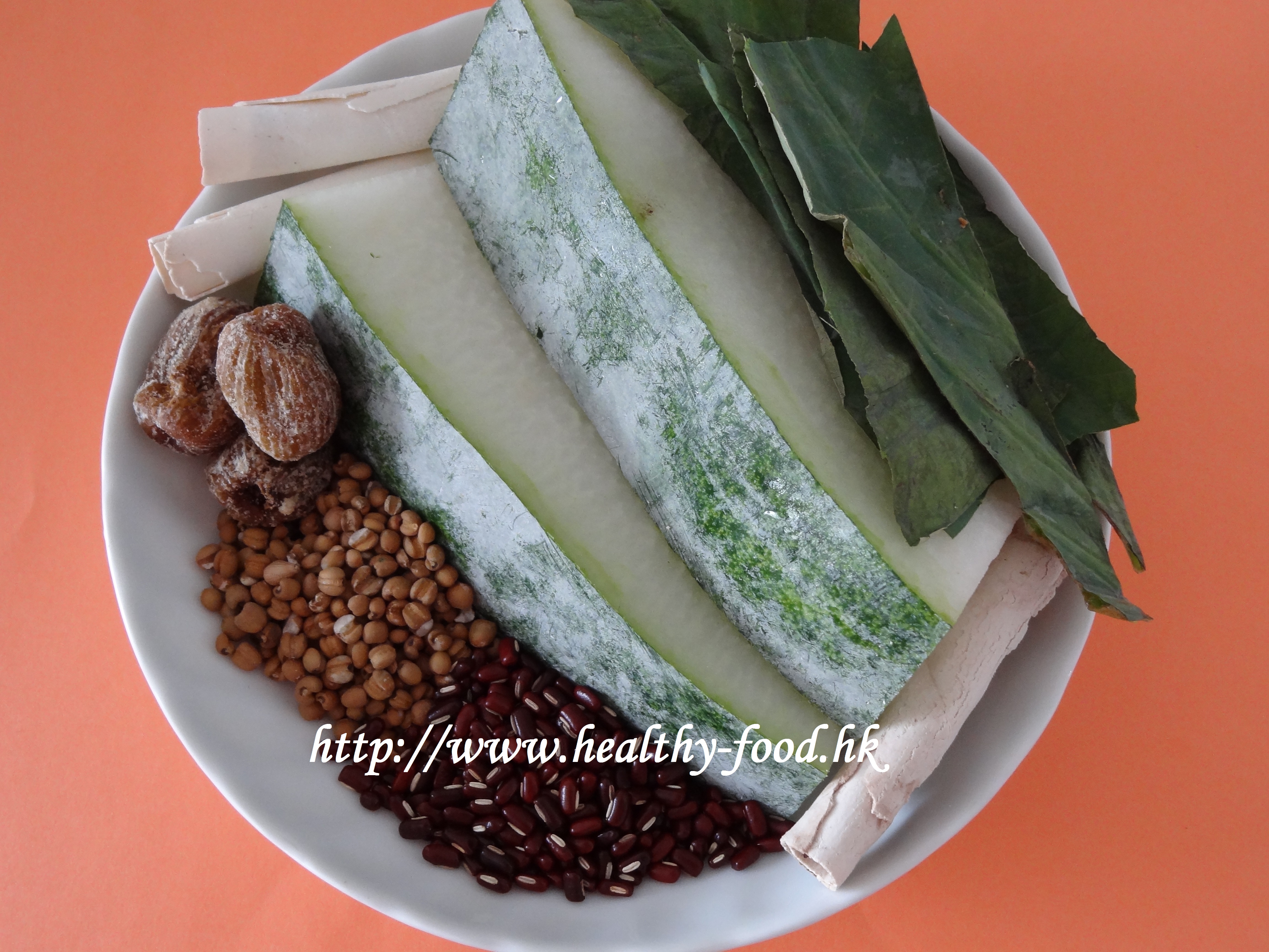 Winter Melon, Lotus Leaf, Red Adzuki and Barley Summer Tea