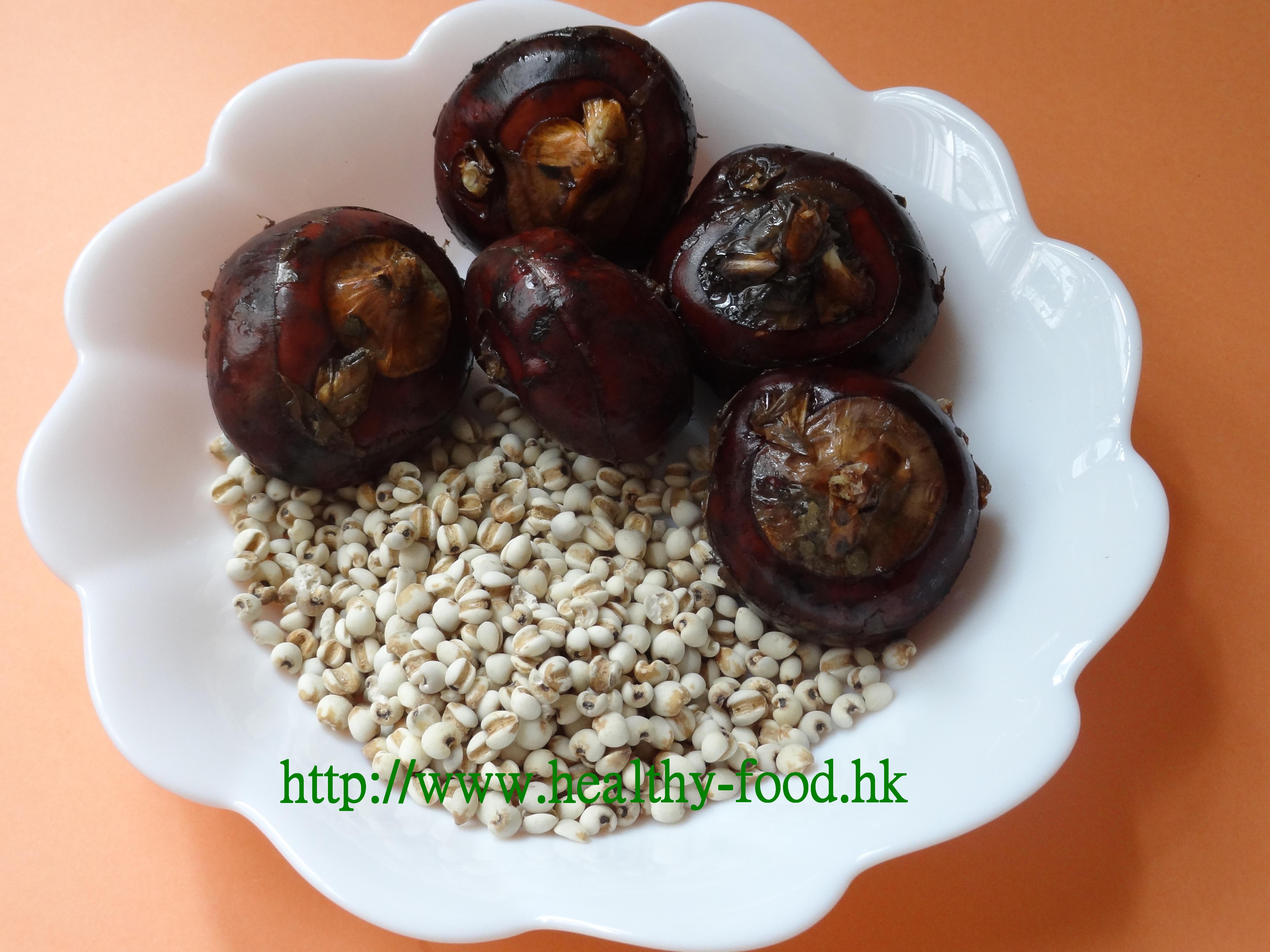 Water Chestnut and Job's Tears Congee