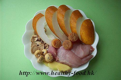 American Ginseng and Old Cucumber Soup