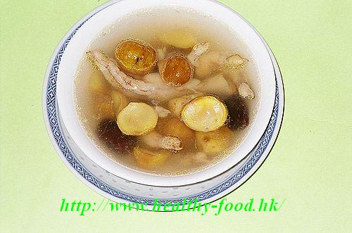 Chestnut and Chicken Feet Soup