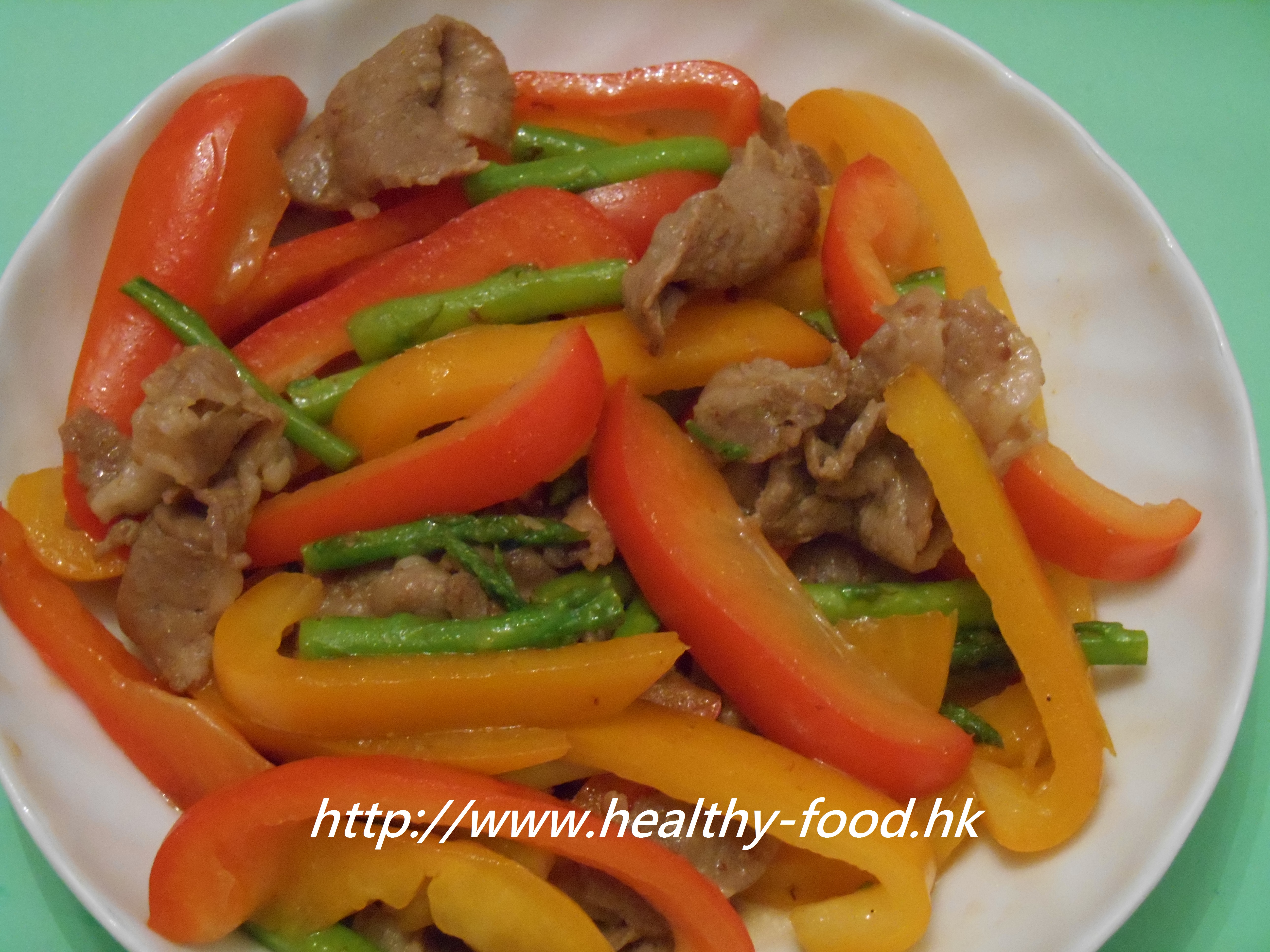 Bell Pepper and Black Iberico Pork Stir-Fry