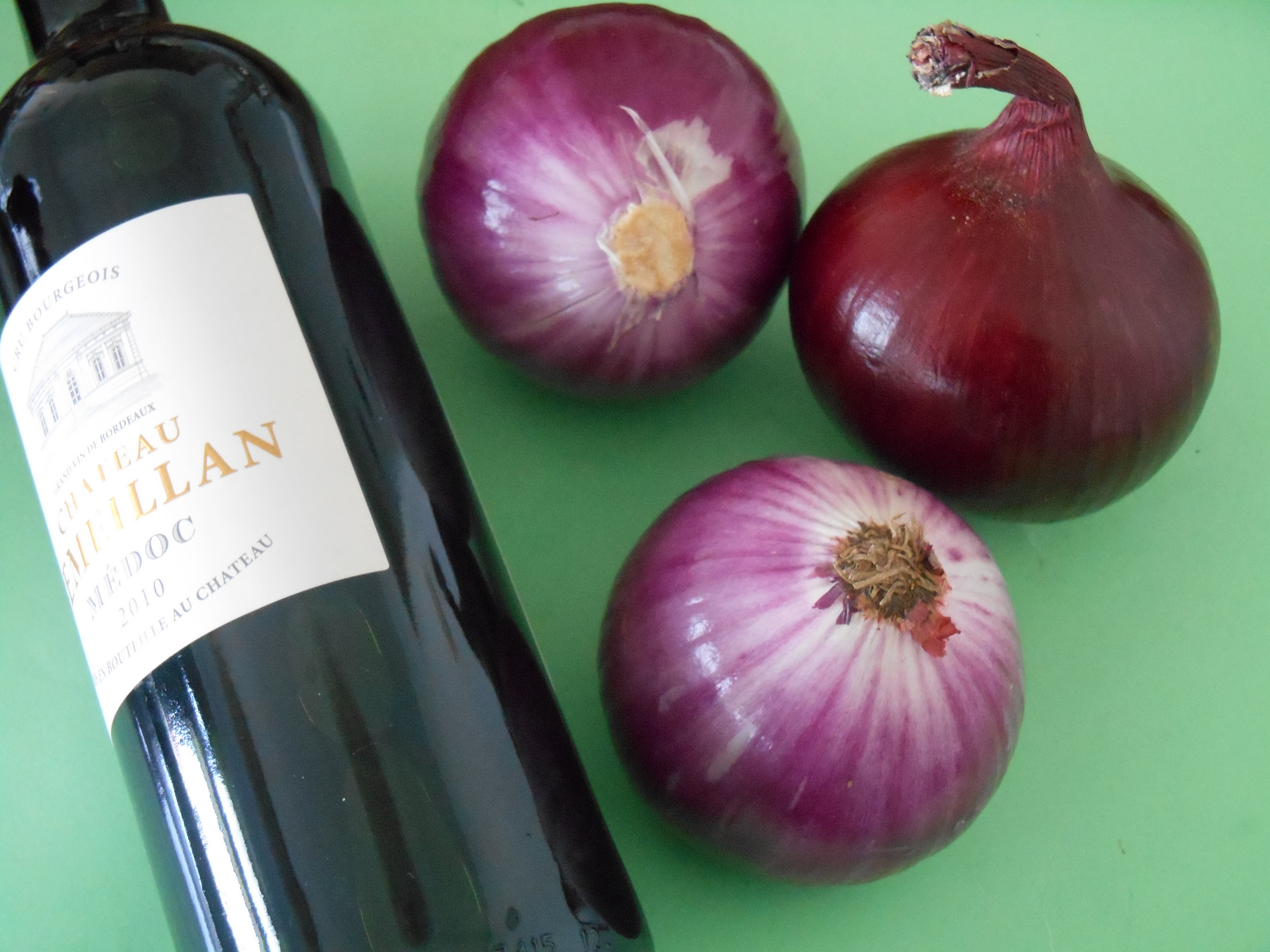 Onion Red Wine Infusion