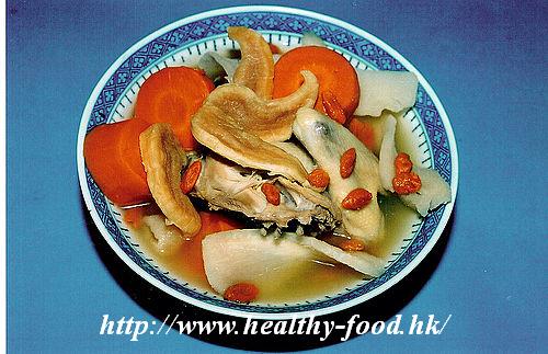 Chinese Yam, Goji & Pearl-Meat Chicken Soup