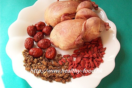 Mulberry Goji Quail Soup