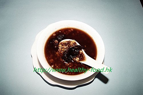 Mung Bean, Coix Seed and Adzuki Bean Soup