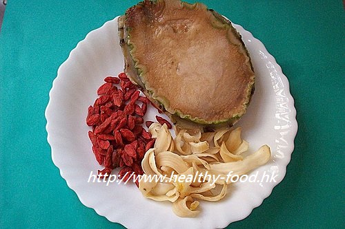 Lily Bulb, Goji Berry and Abalone Soup
