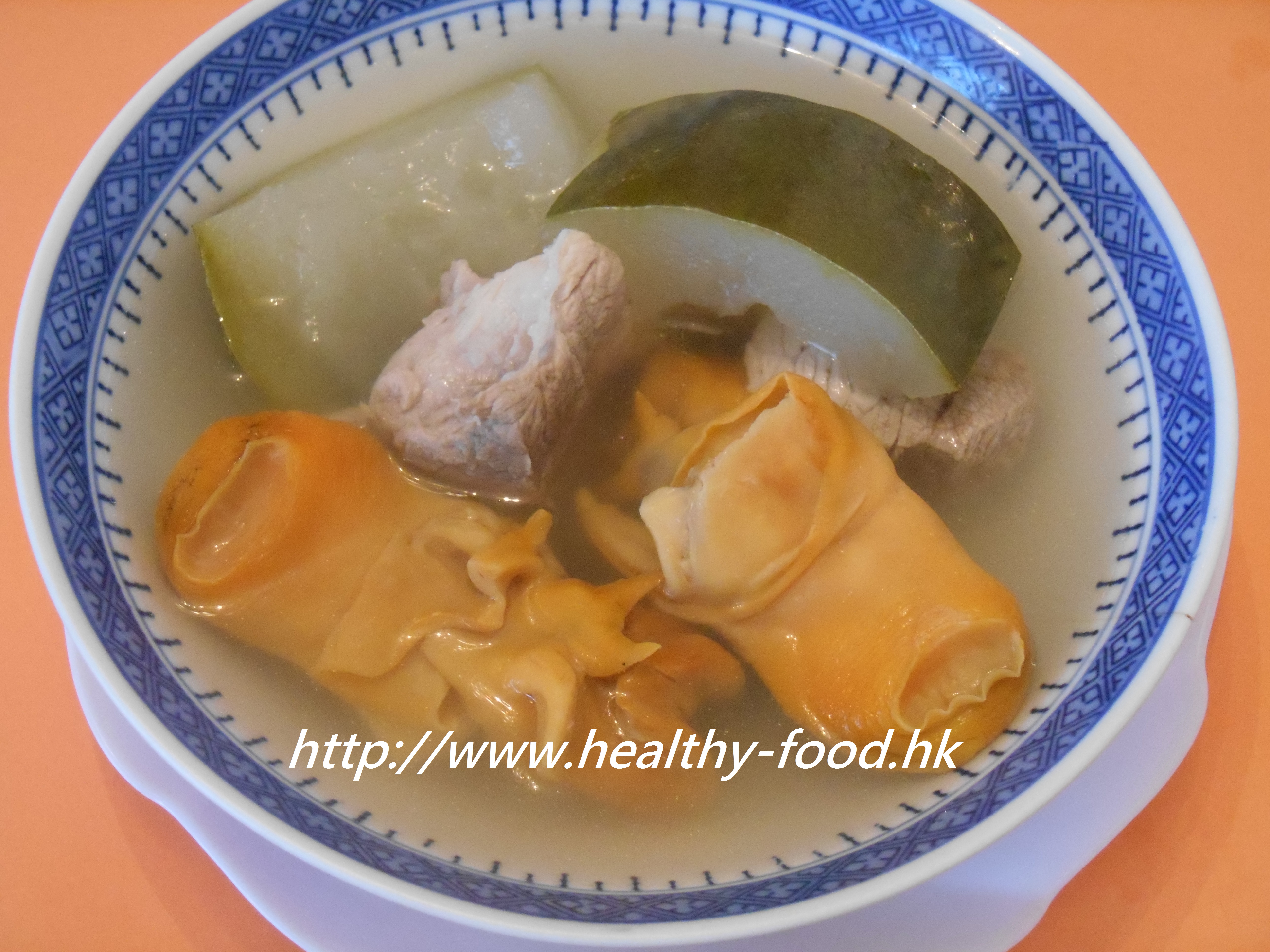 Winter Melon, Lean Pork, and Dried Conch Soup