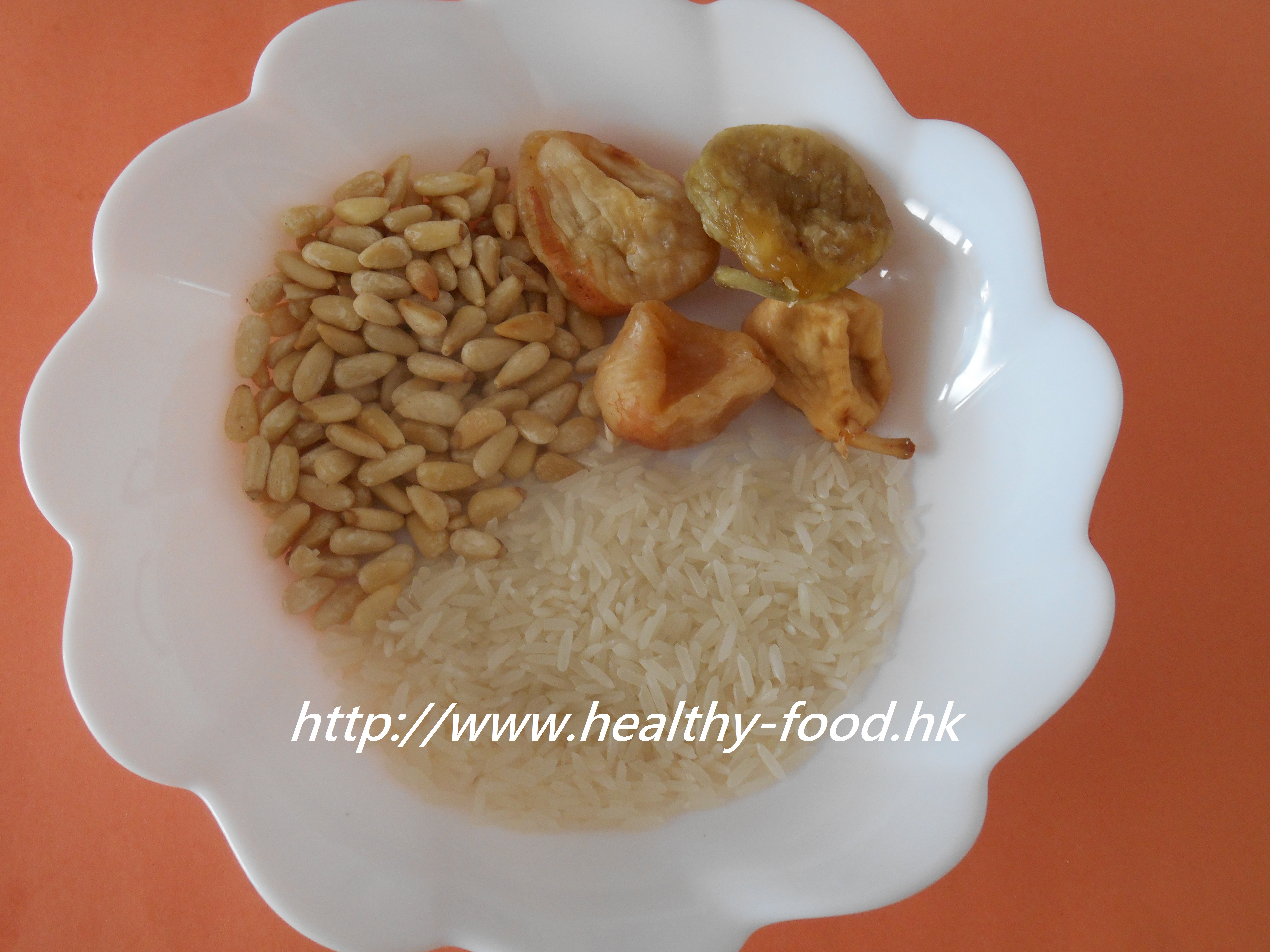 Pine Nut and Fig Congee