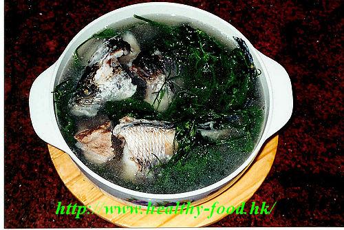 Wild Watercress and Snakehead Fish Soup