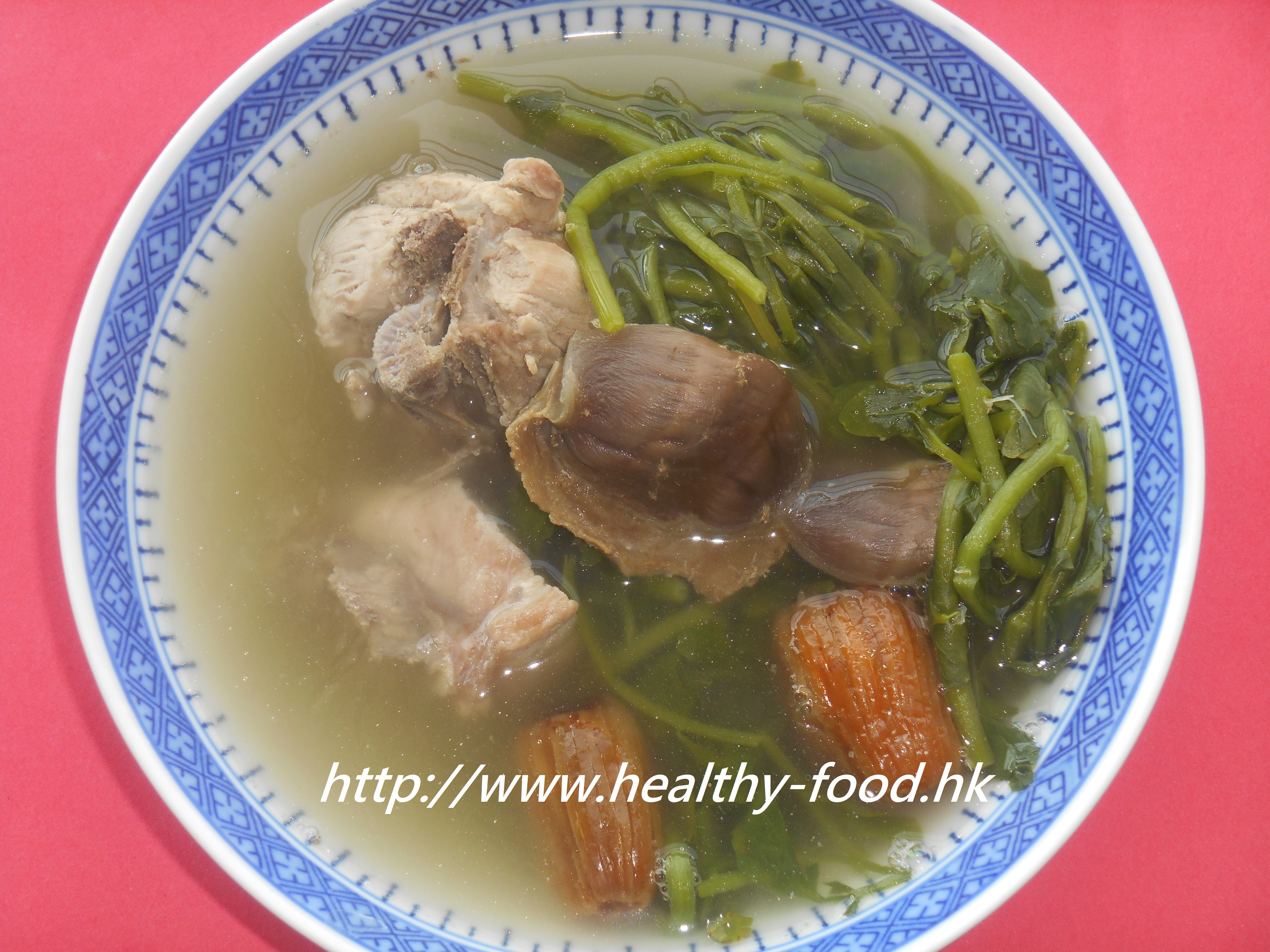 Watercress, Preserved Duck Kidney and Pork Bone Soup