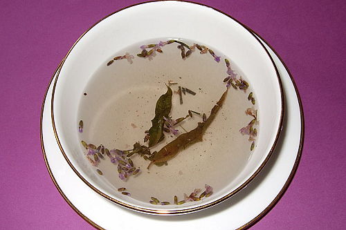 Lavender & European Mint Tea with Honey