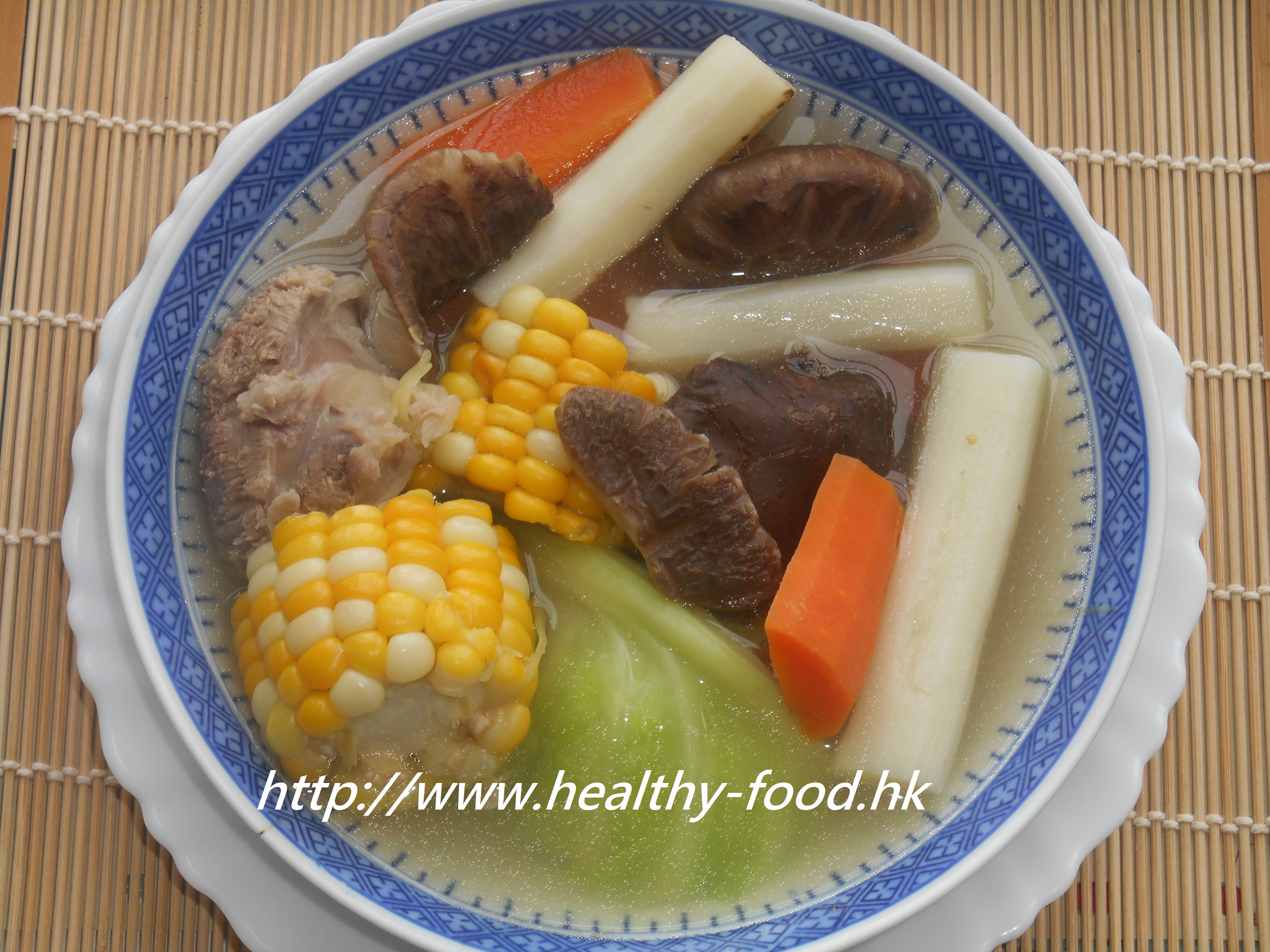 Five-Color Vegetable Soup