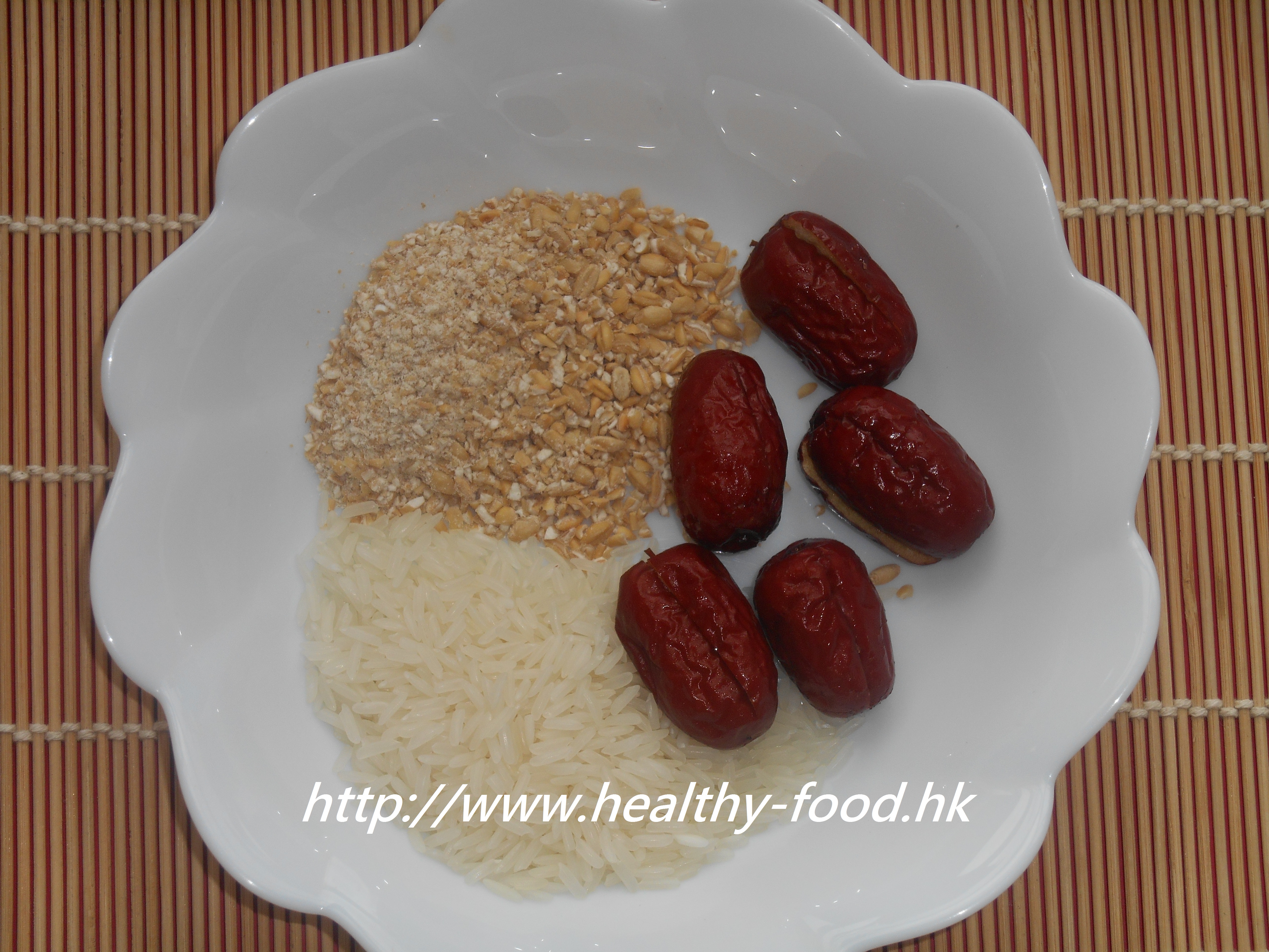 Wheat Berry and Red Date Congee