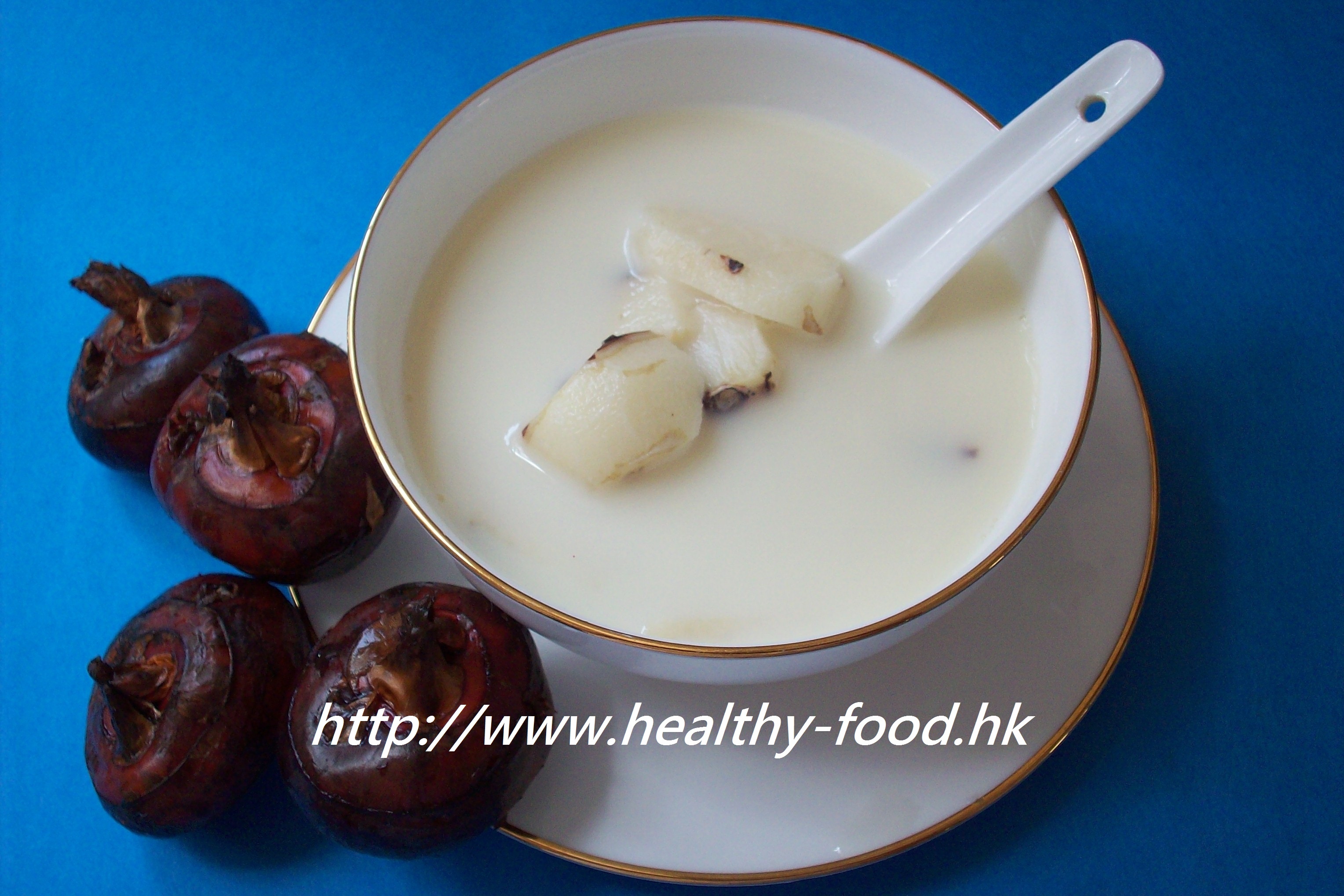 Tofu Skin Water Chestnut Sweet Soup
