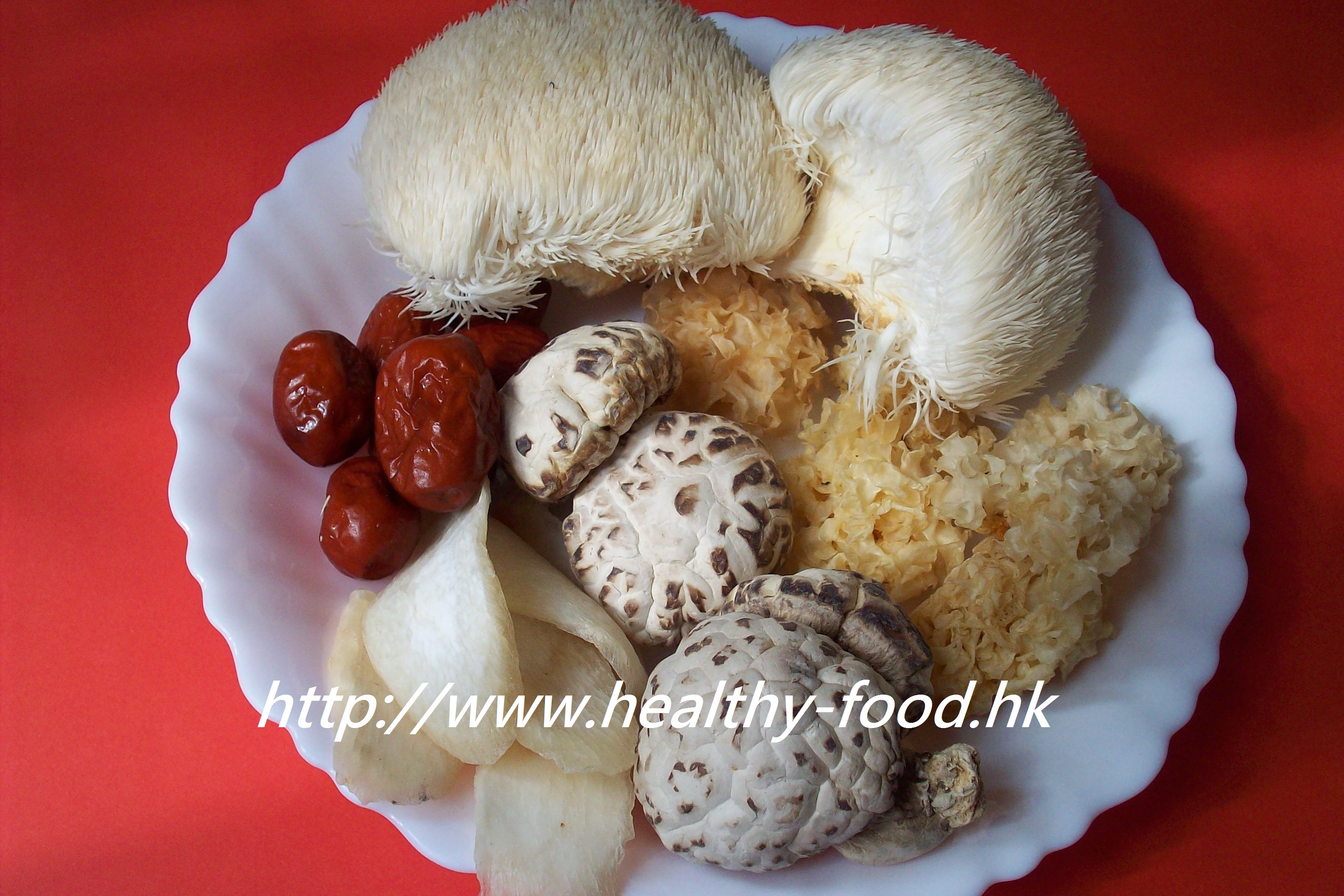 Oyster-Sauce Braised Broccoli with Fresh Lion's Mane Mushroom