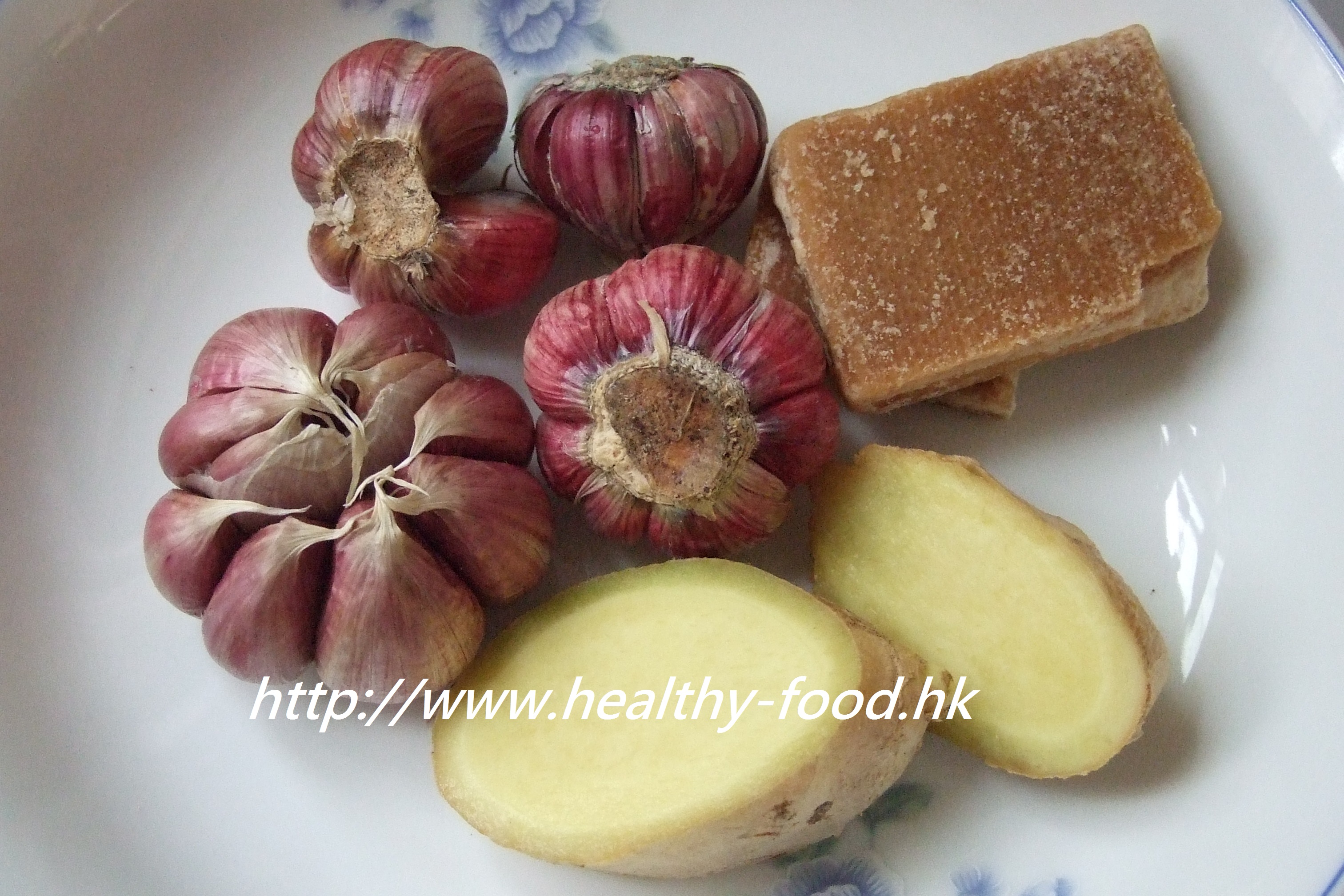 Garlic Ginger Brown Sugar Tea