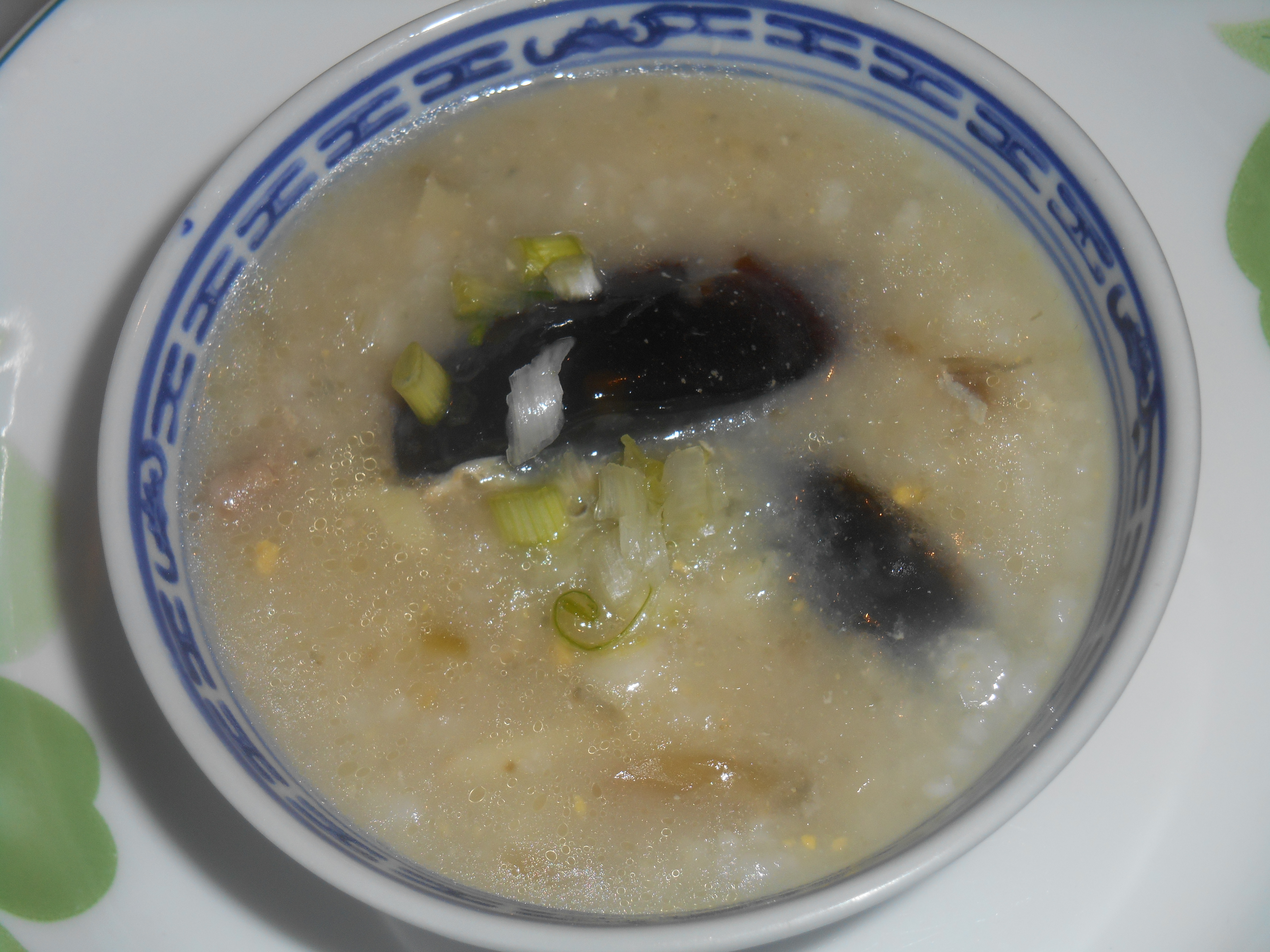 Century Egg and Salted Pork Congee