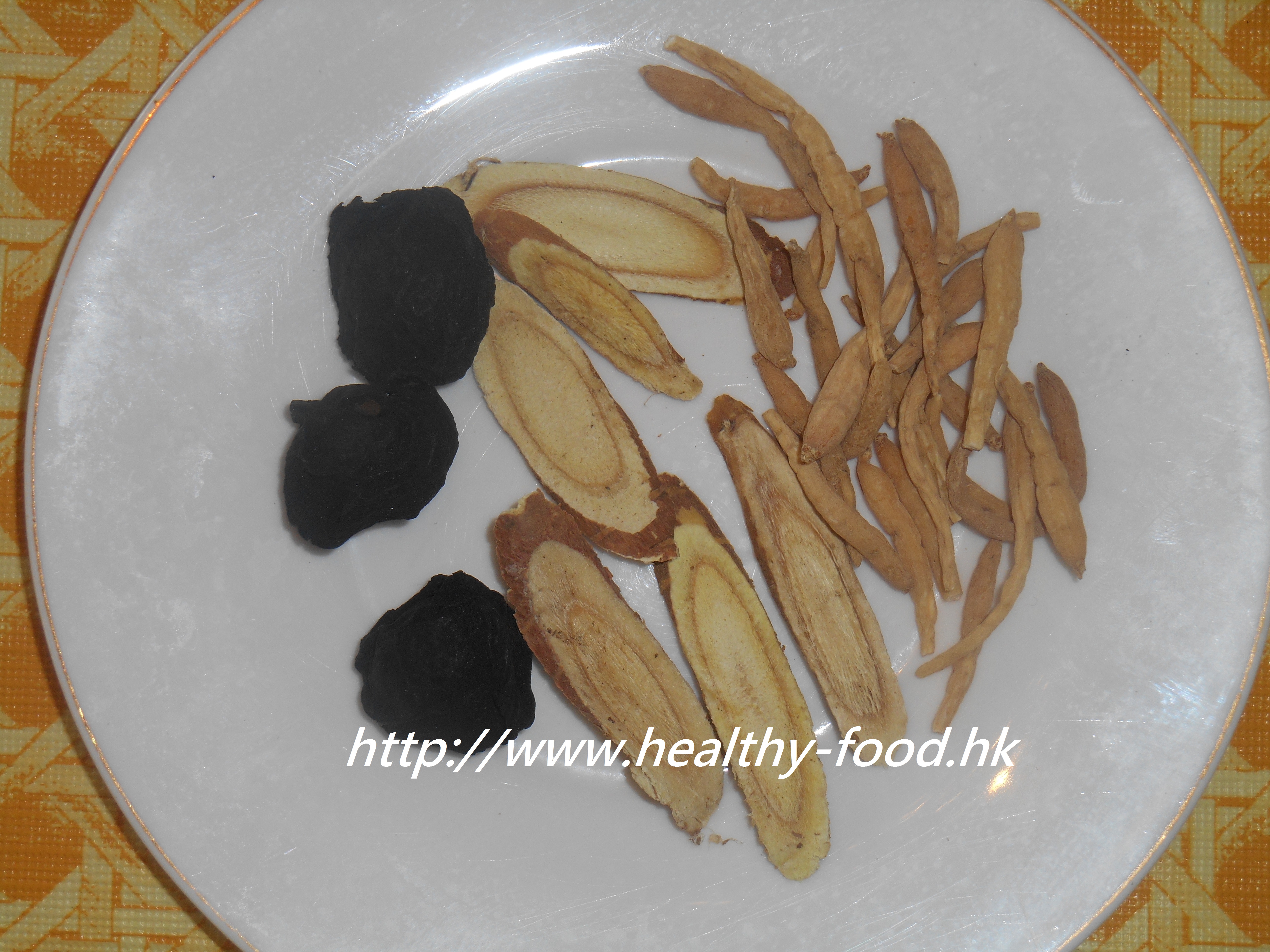 Prince's Ginseng, Sour Plum and Licorice Tea