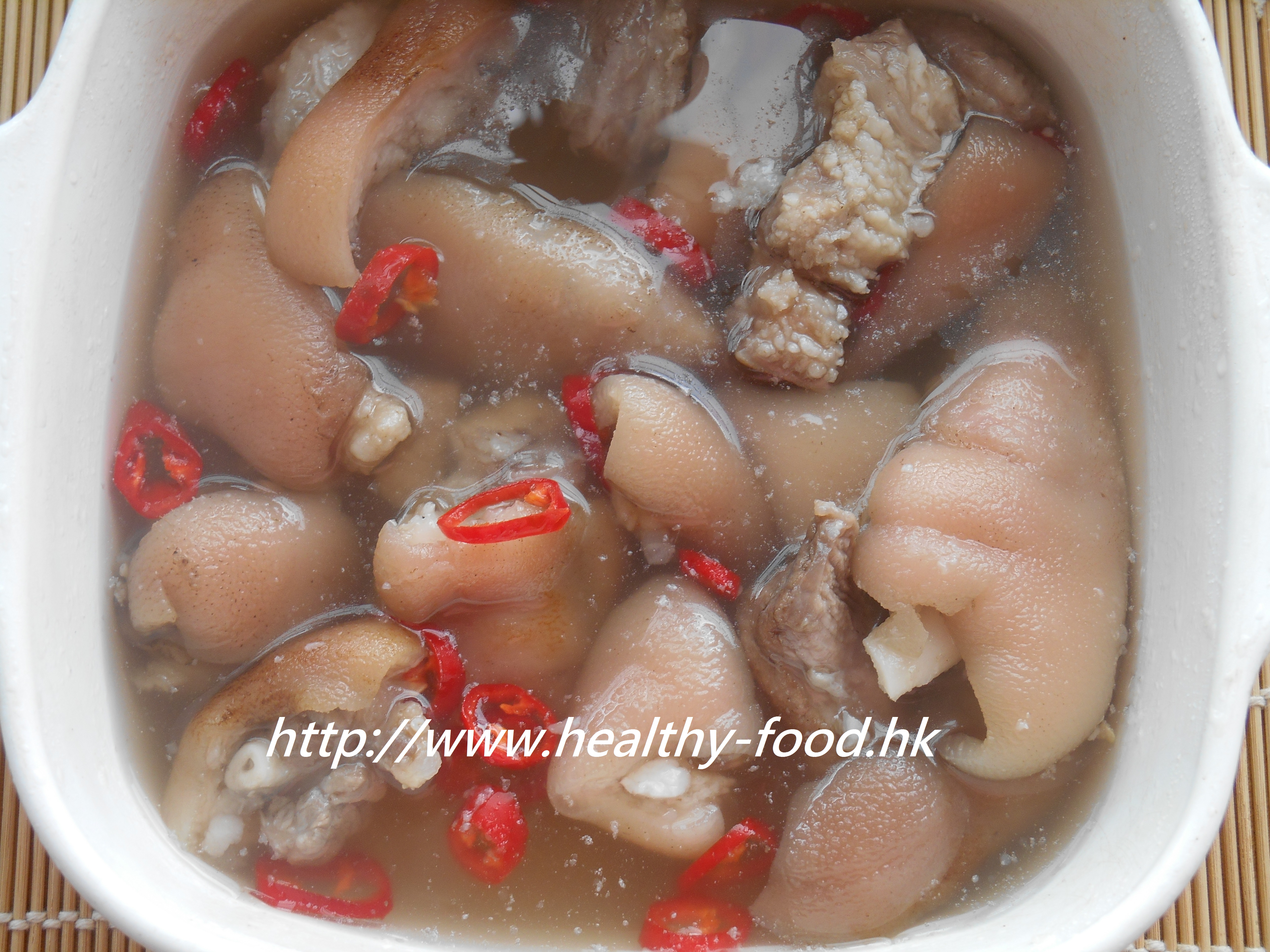 White Cloud Pork Trotters