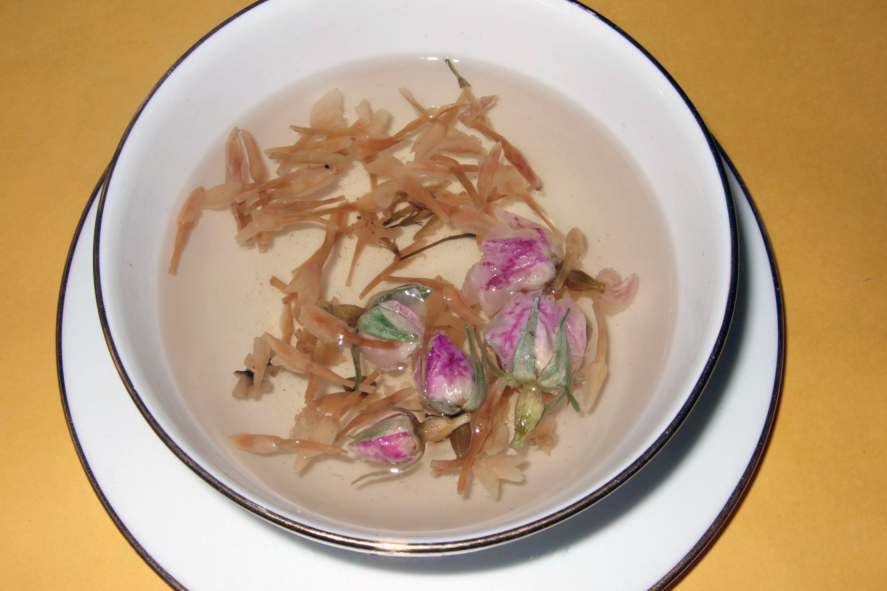 Rose and Jasmine Flower Tea