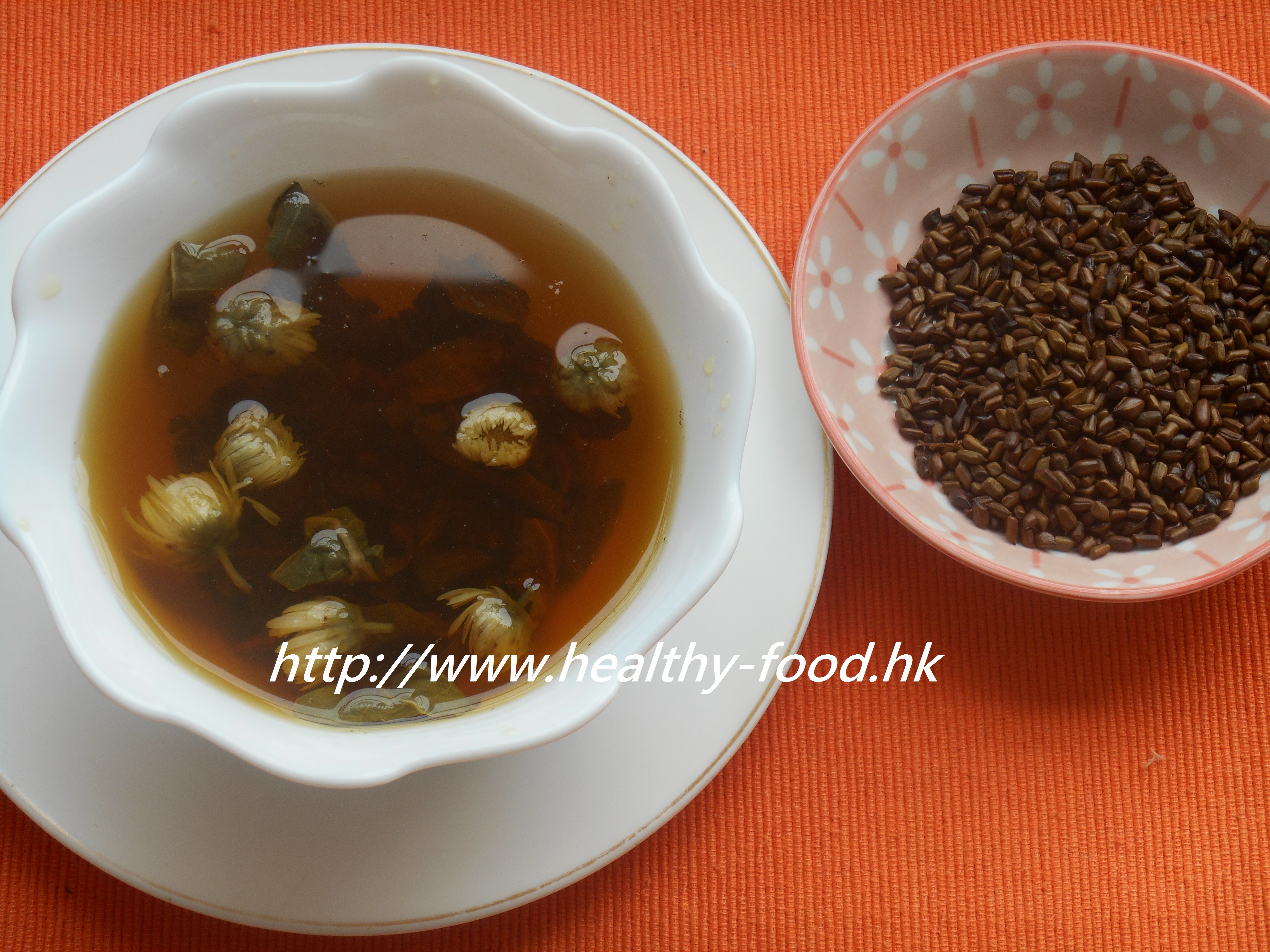 Chrysanthemum, Cassia Seed and Lotus Leaf Tea